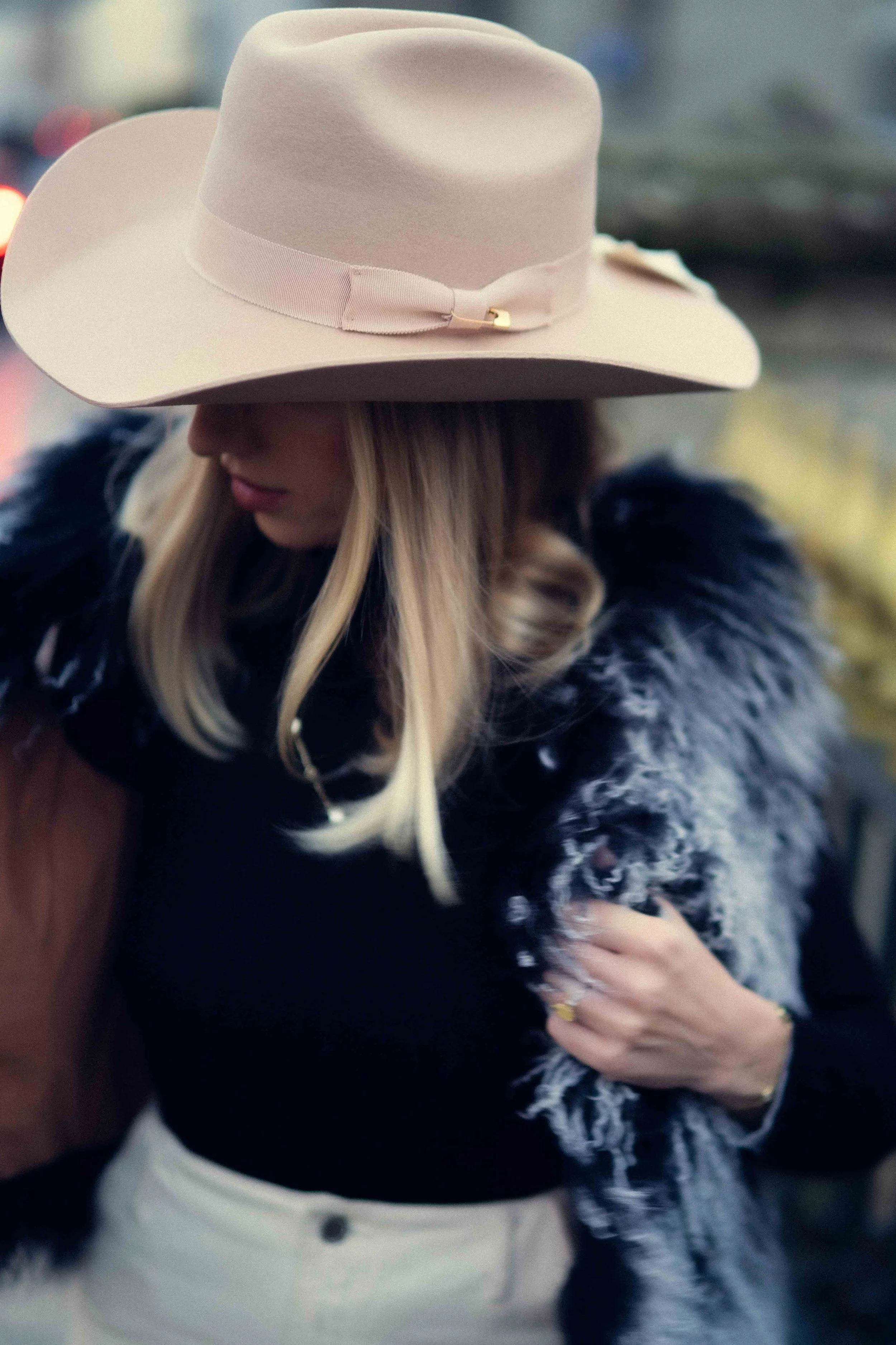 Looe Cream Cowboy Hat on Model at Shaded The Label-41.jpg