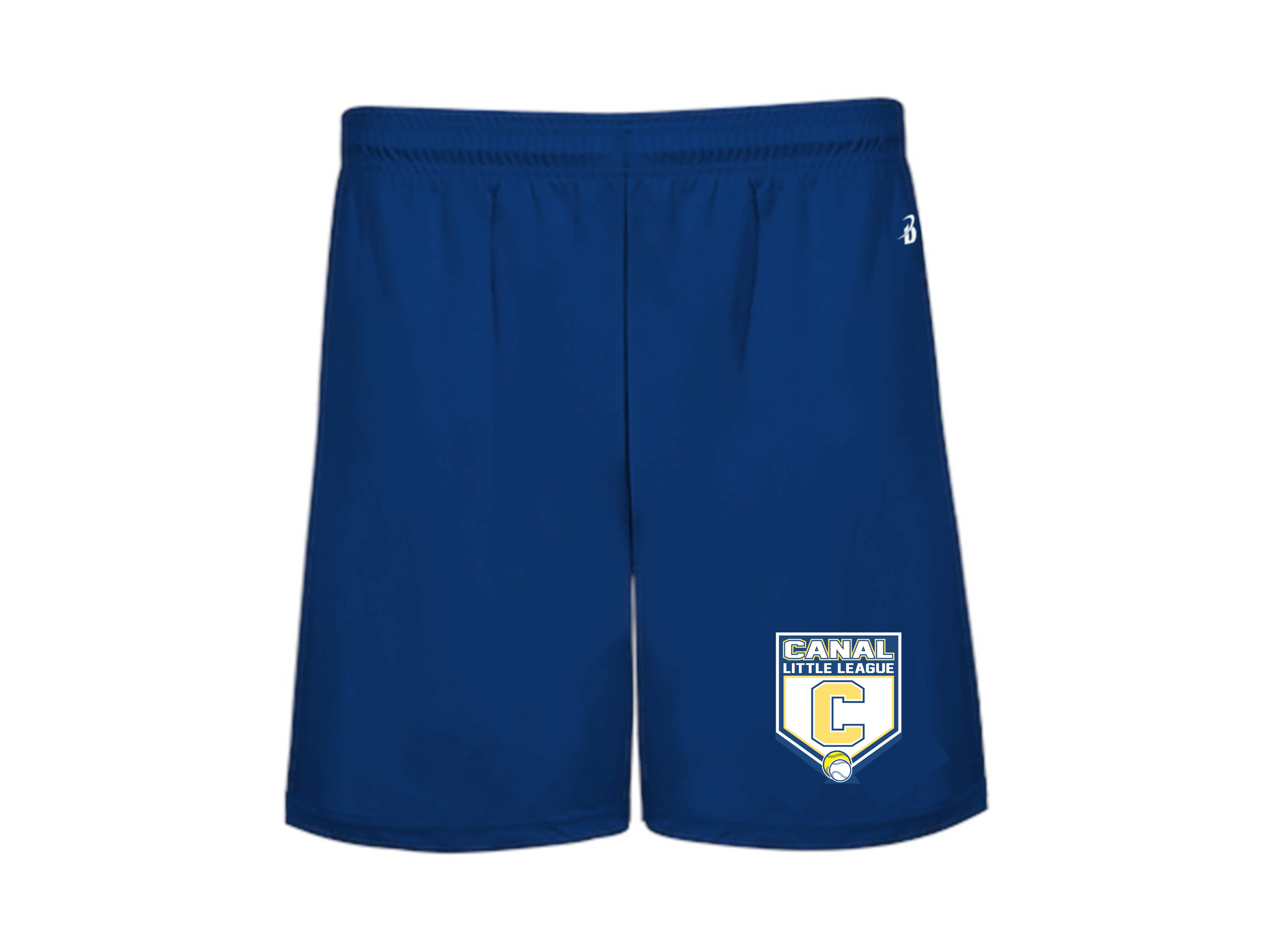 Canal Little League: Badger - B-Core 5" Pocketed Shorts Royal