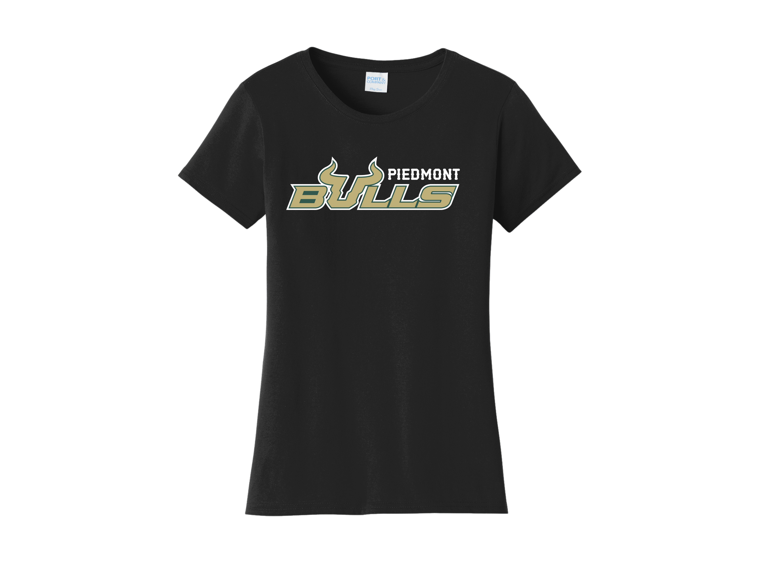 Piedmont 12u: Bulls U Women's Port & Co Fan Favorite Tee