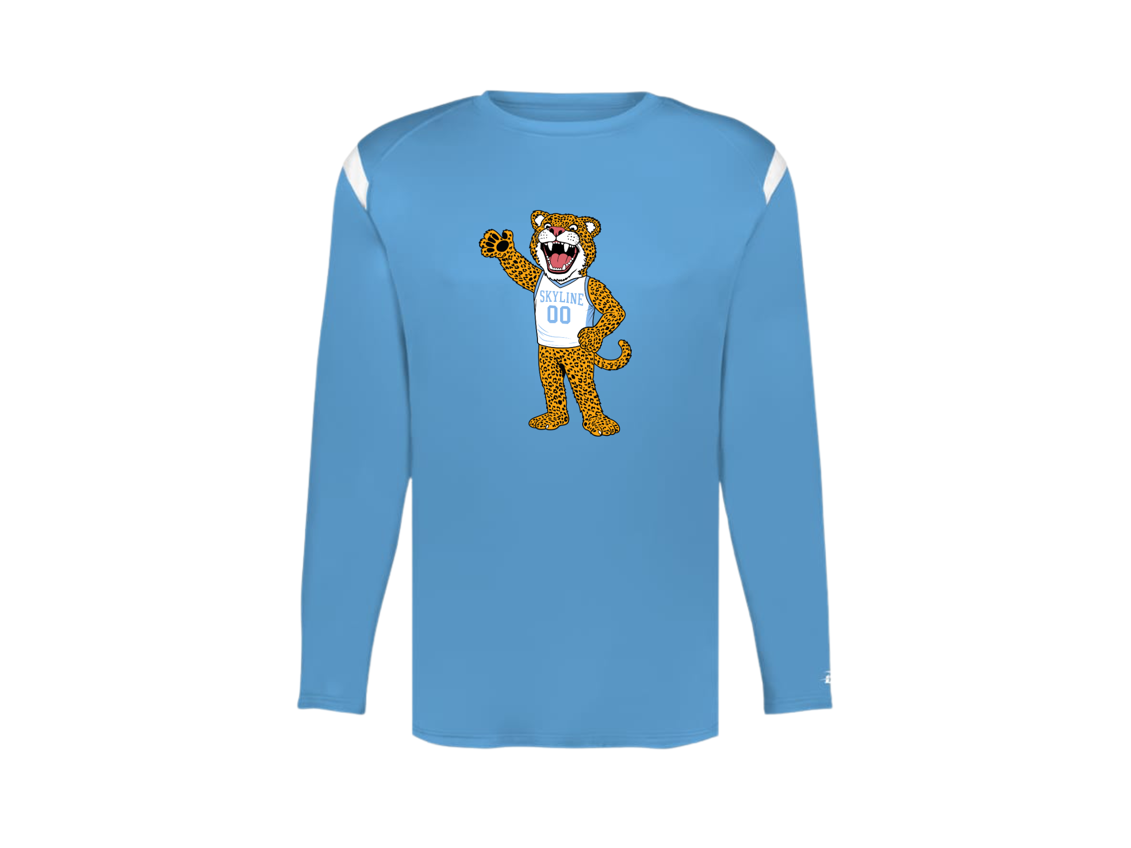 Skyline MS: Skyline Full Mascot Badger Sport on the Rise Long Sleeve