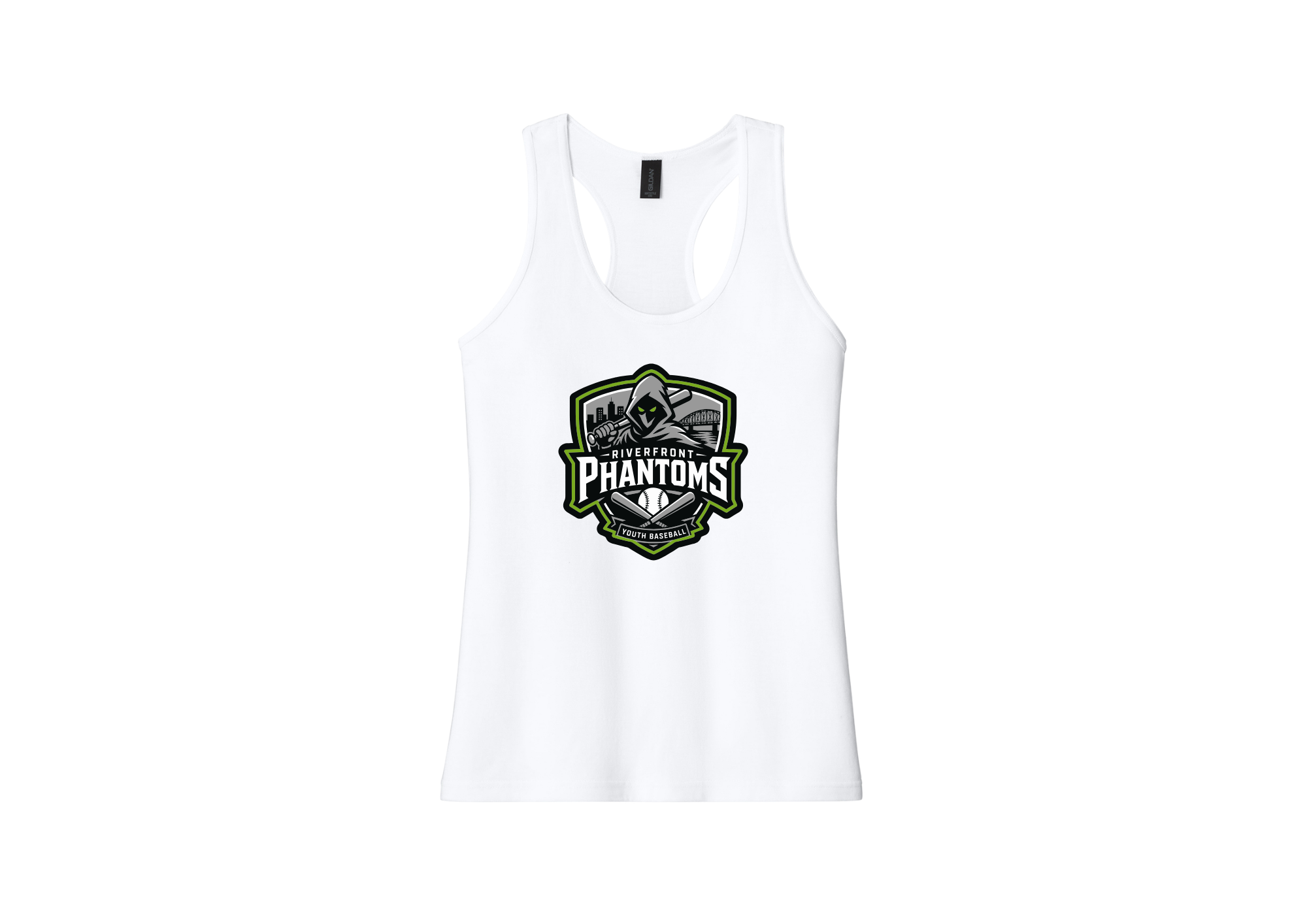 Phantoms: Gildan Softstyle Women’s CVC Racerback Tank