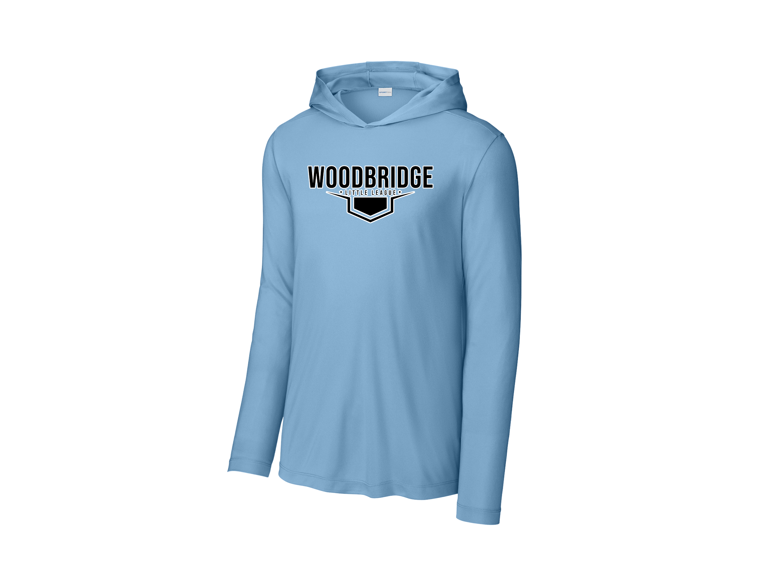 Woodbridge: Sport-Tek Posi-UV Pro Long Sleeve Hoodie w/ Optional Customization