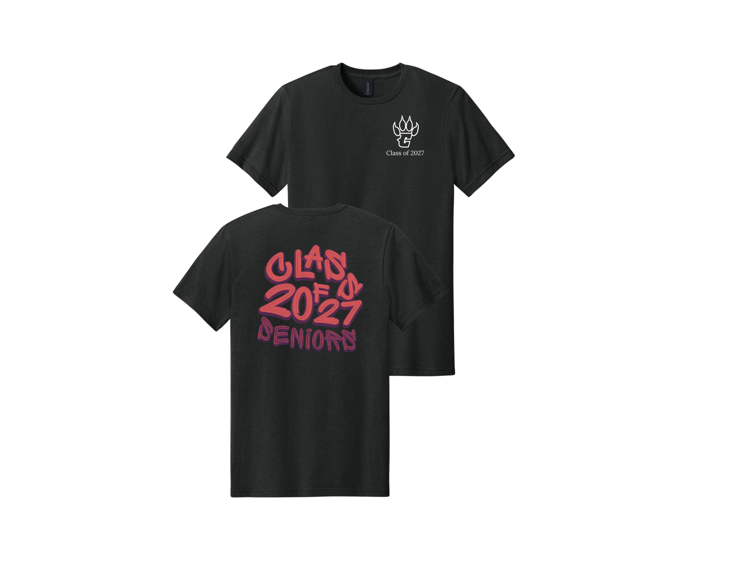 C/O 27 Senior Shop: Graffiti Seniors Softstyle CVC T-Shirt