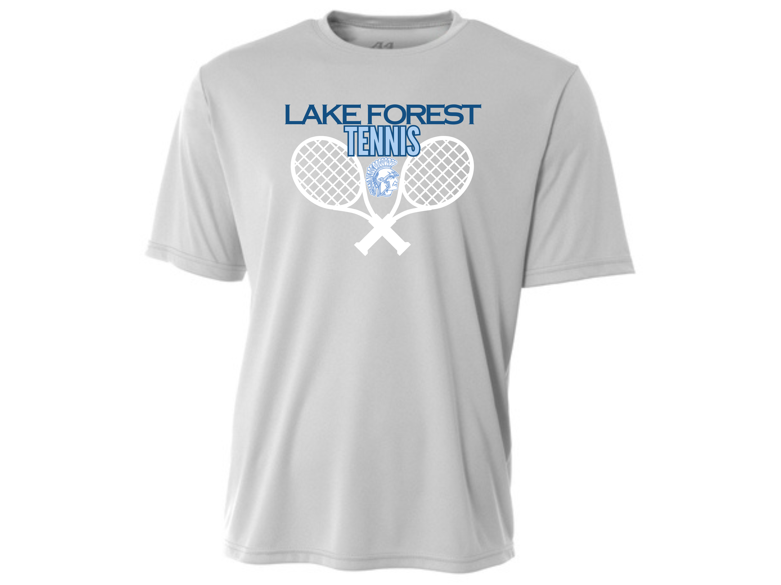 Lake Forest Tennis: LF Rackets A4 Sprint Performance Tee