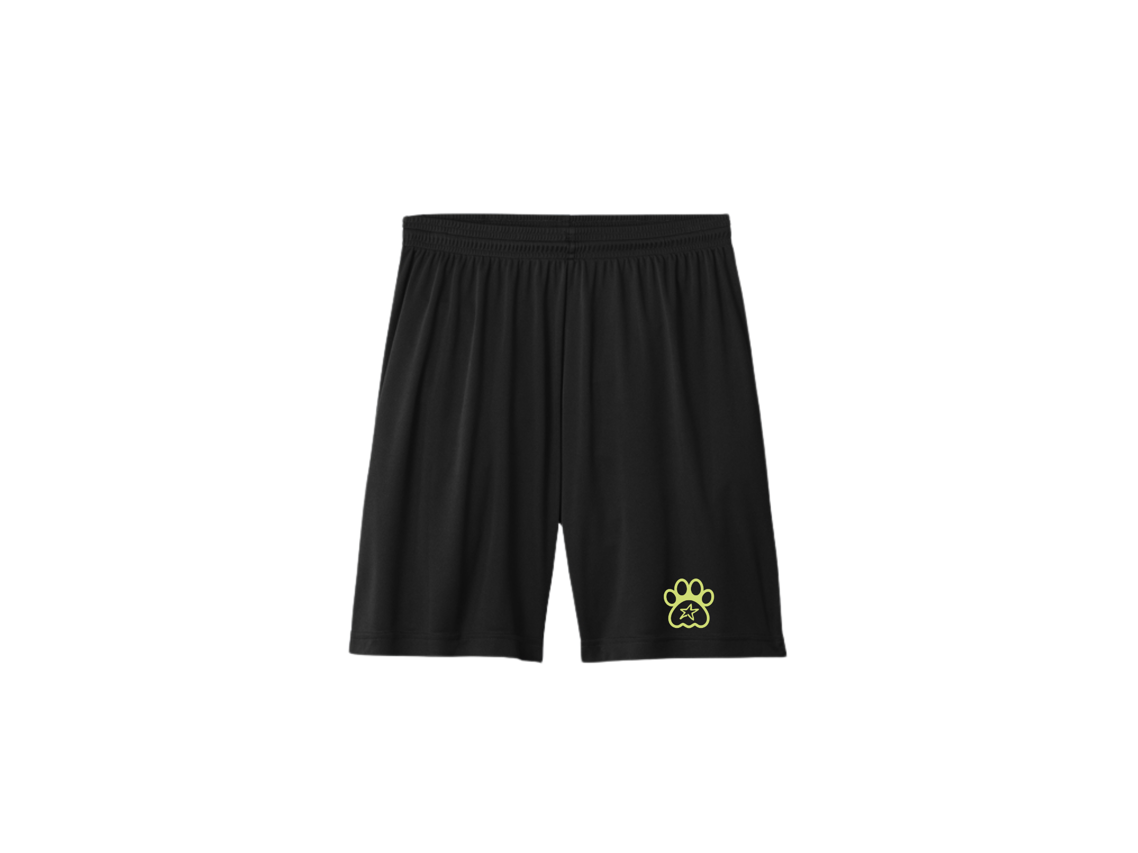North Star: PAW Print Sport-Tek PosiCharge Competitor 7” Short