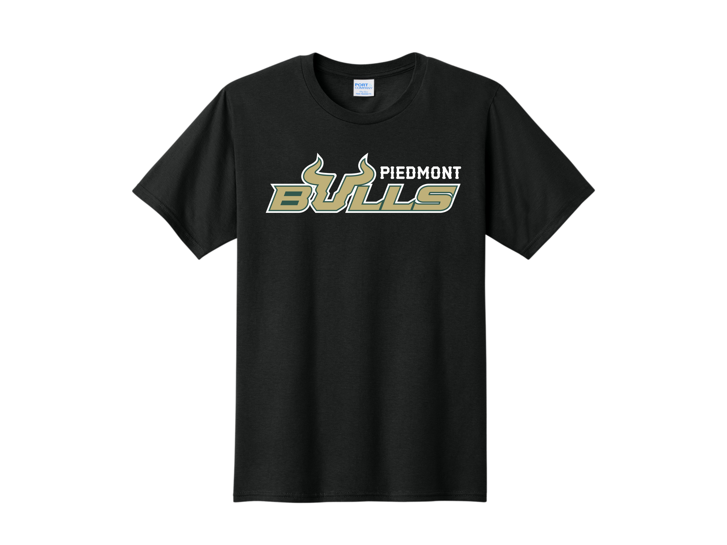 Piedmont 12u: Bulls U Port & Co Fan Favorite Tee