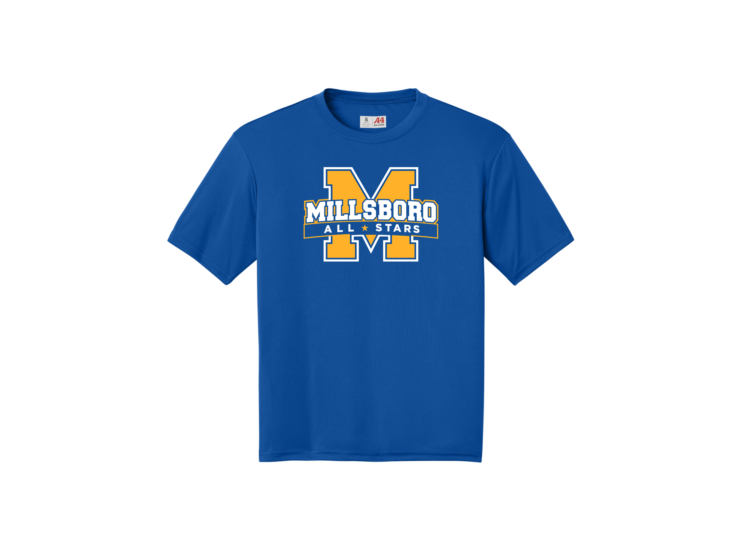 Millsboro All-Stars: Cooling Performance Short Sleeve Tee w/ Optional Customization