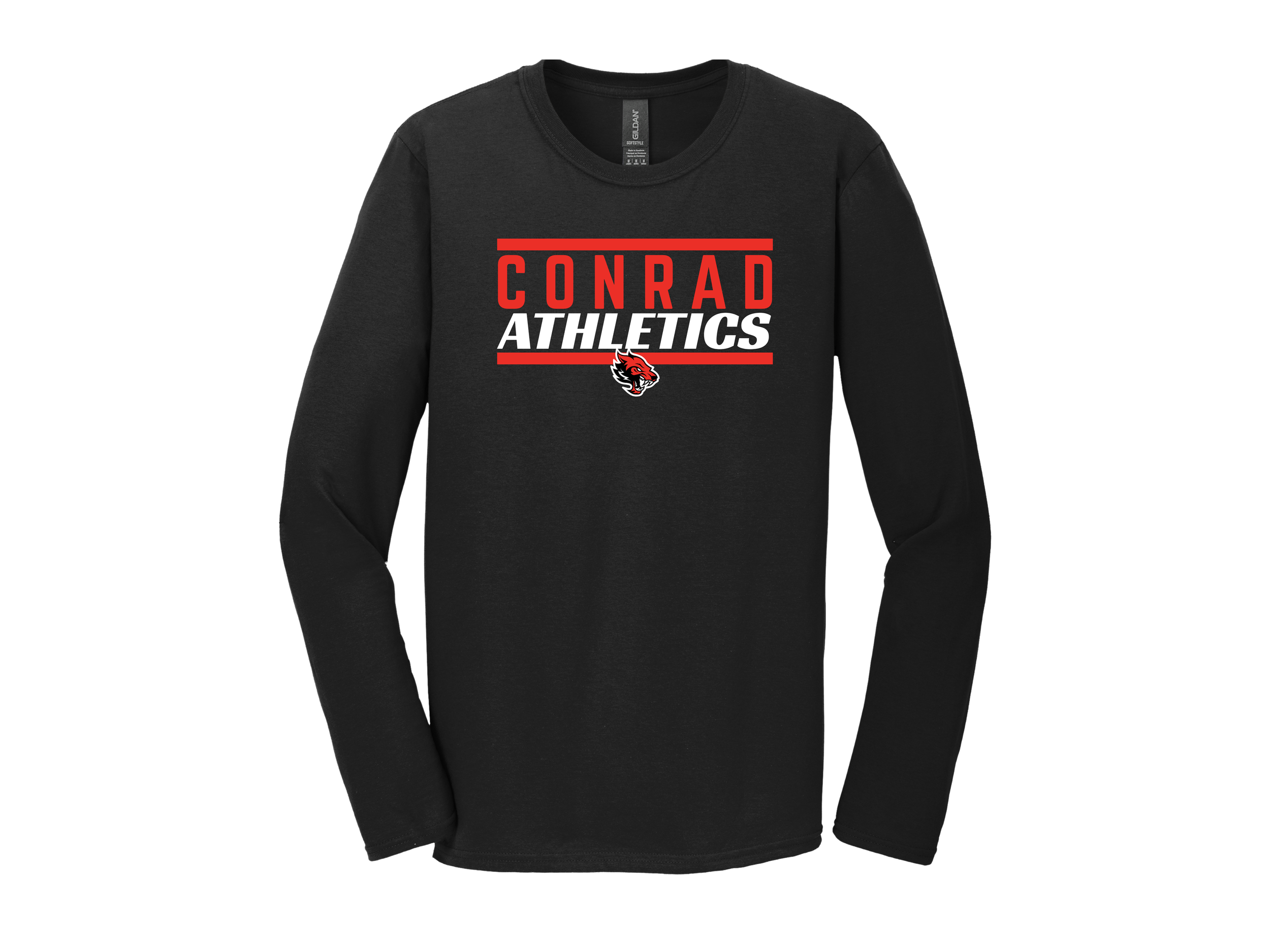 Conrad: Athletics Gildan Softstyle Long Sleeve T-Shirt
