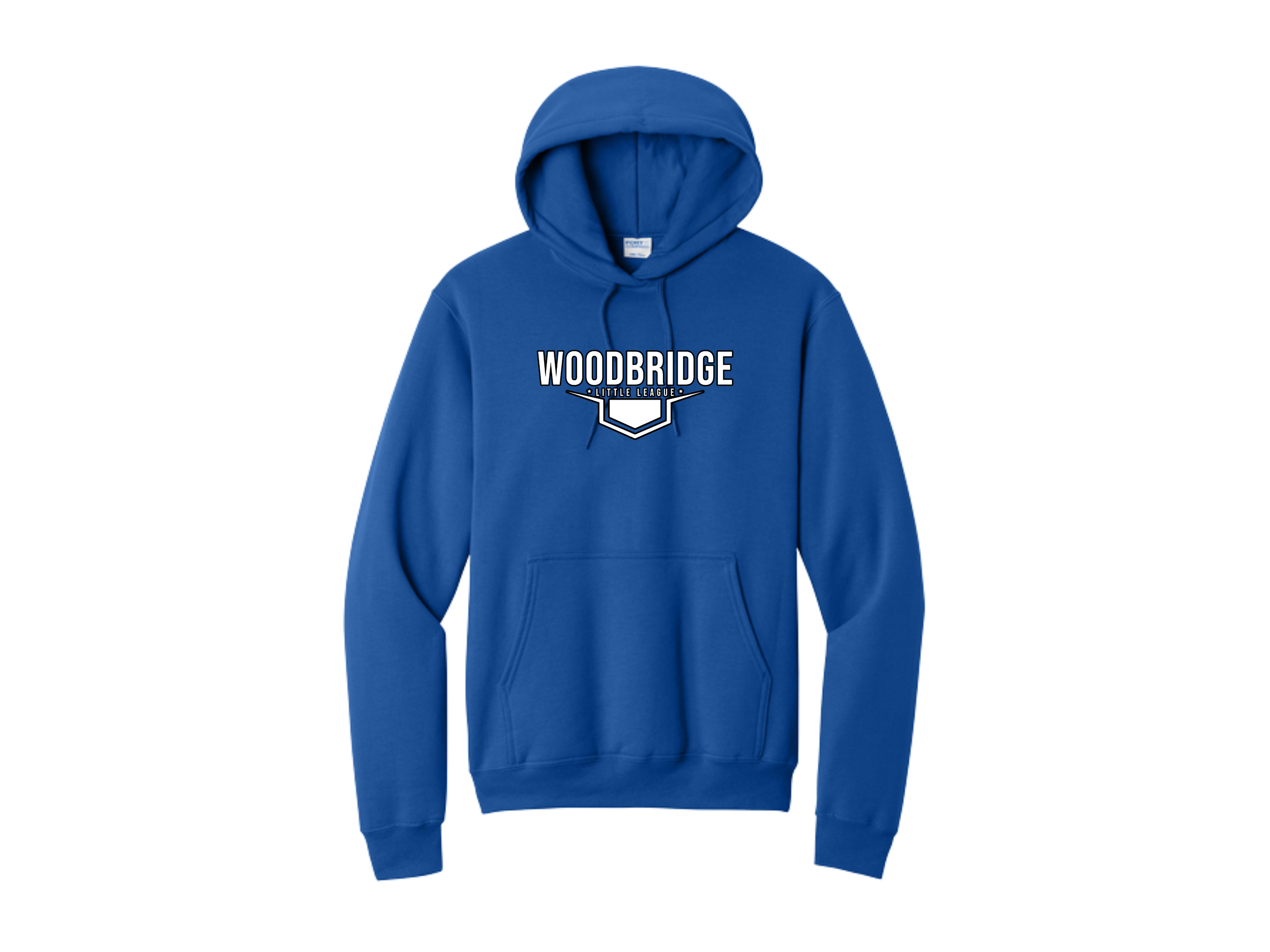 Woodbridge: Port & Co Core Fleece Pullover Hooded Sweatshirt Youth & Adult w/ Optional Customization