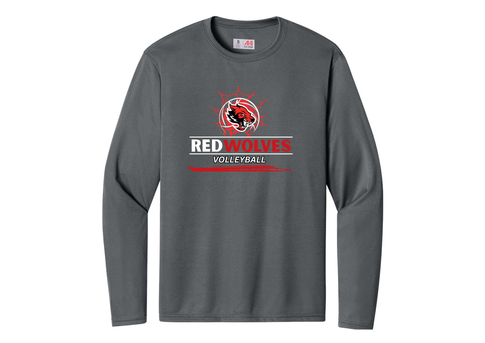 Conrad Volleyball: A4 Cooling Performance Long Sleeve Tee