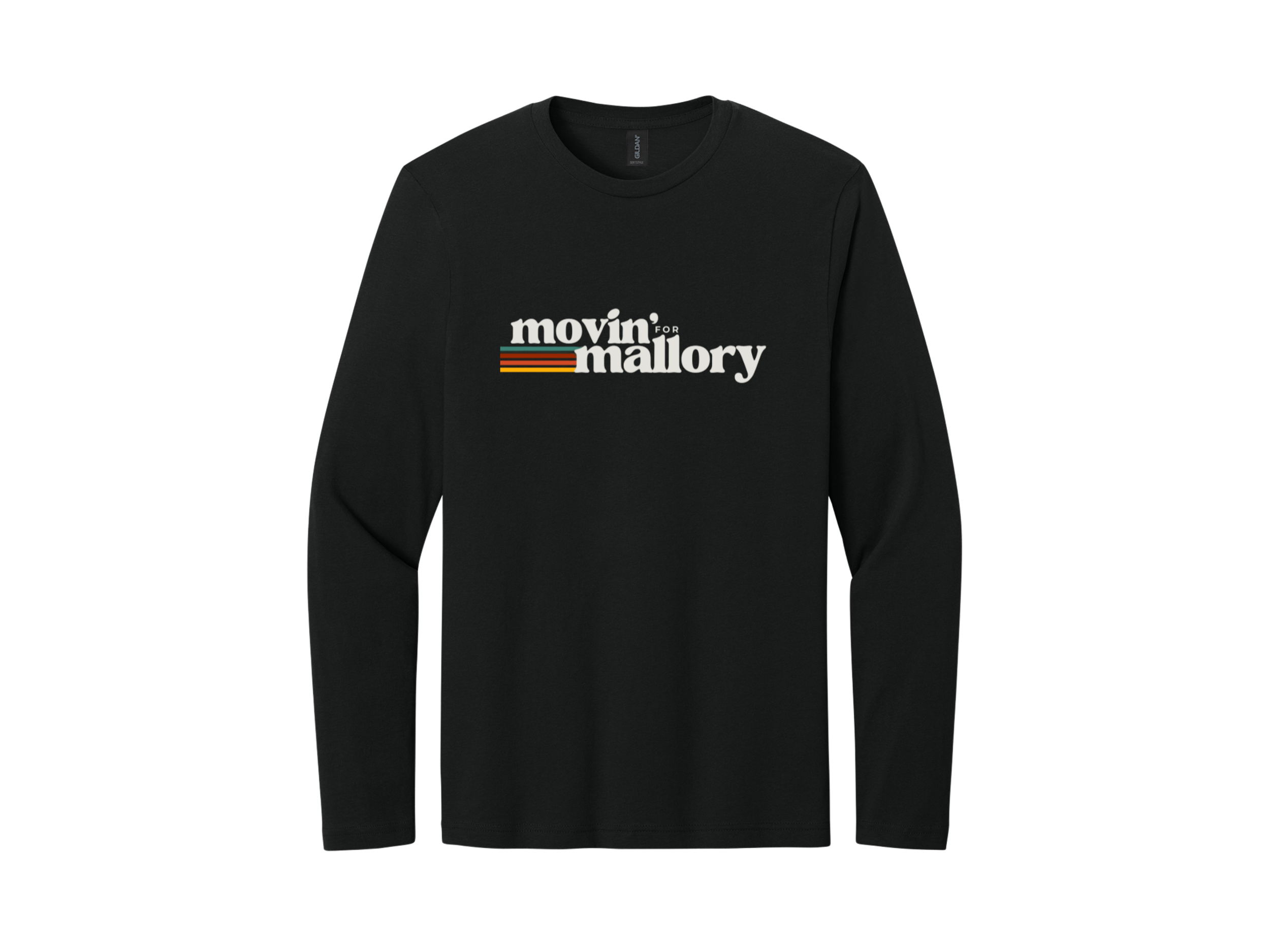 Movin' for Mallory: Softstyle Long Sleeve T-Shirt