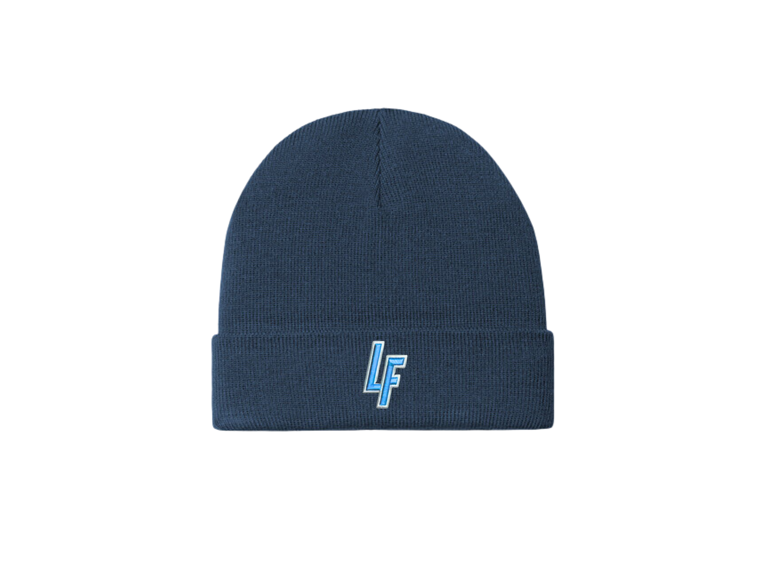 Lake Forest Tennis: LF EMB Tennis Port Authority Knit Cuff Beanie