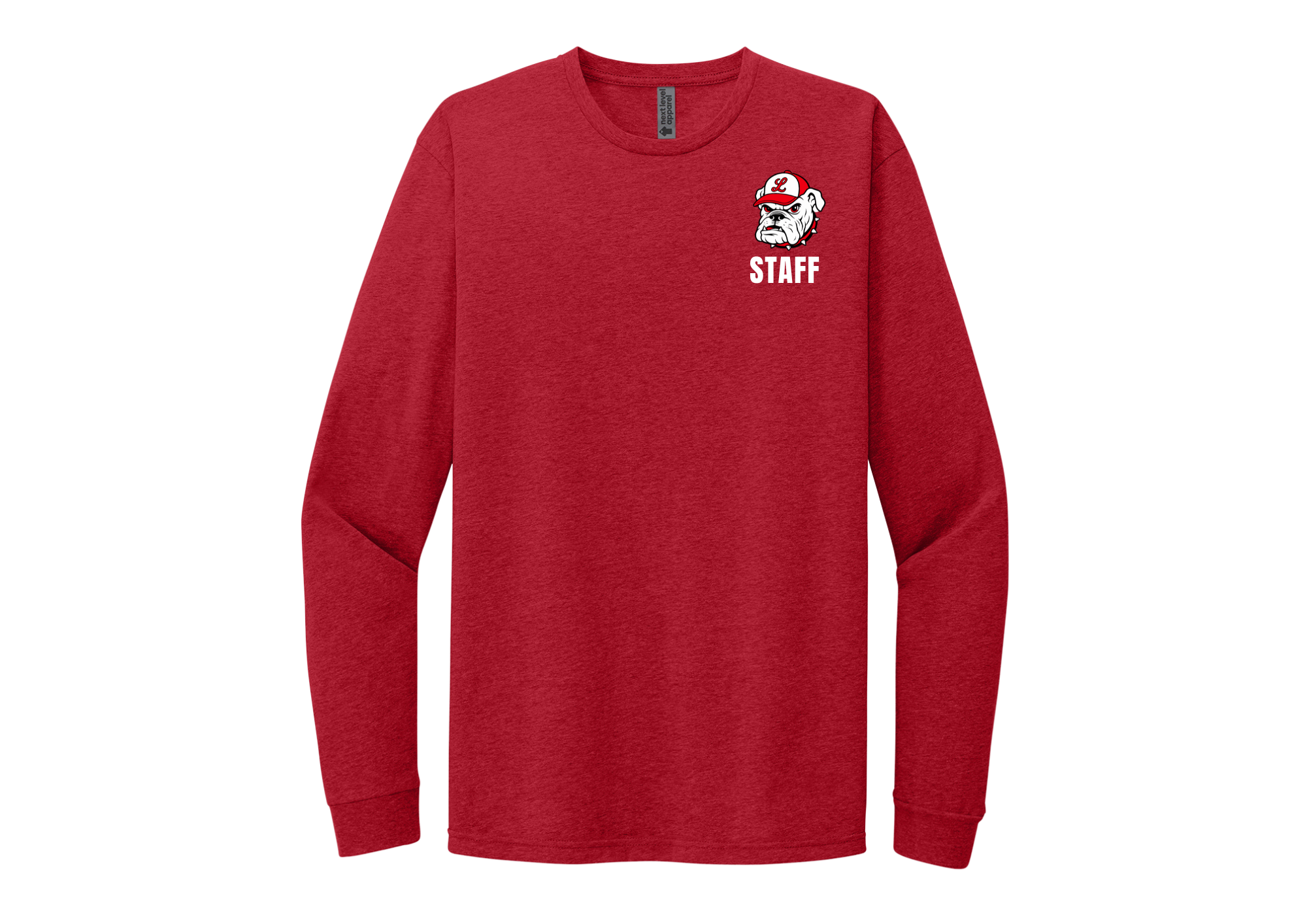 Laurel School District: Staff Next Level CVC Long Sleeve Tee
