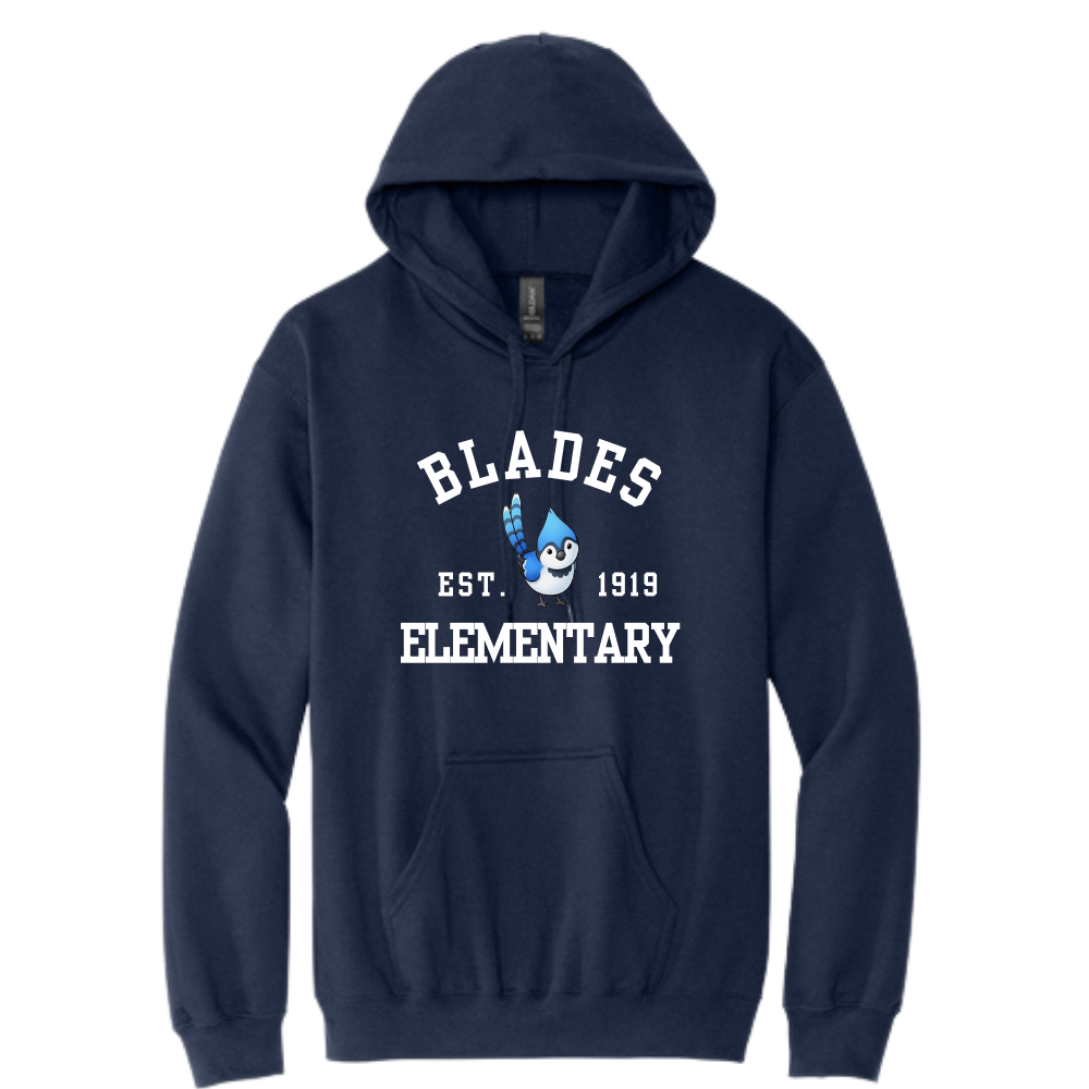 Blades: EST Gildan Softstyle Midweight Pullover Hooded Sweatshirt