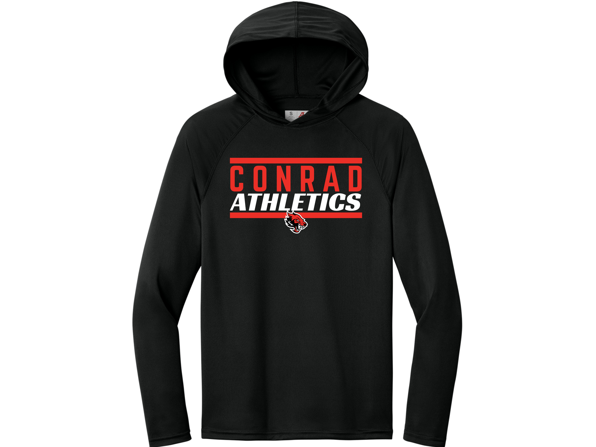 Conrad: Athletics A4 Cooling Performance Long Sleeve Hooded Tee