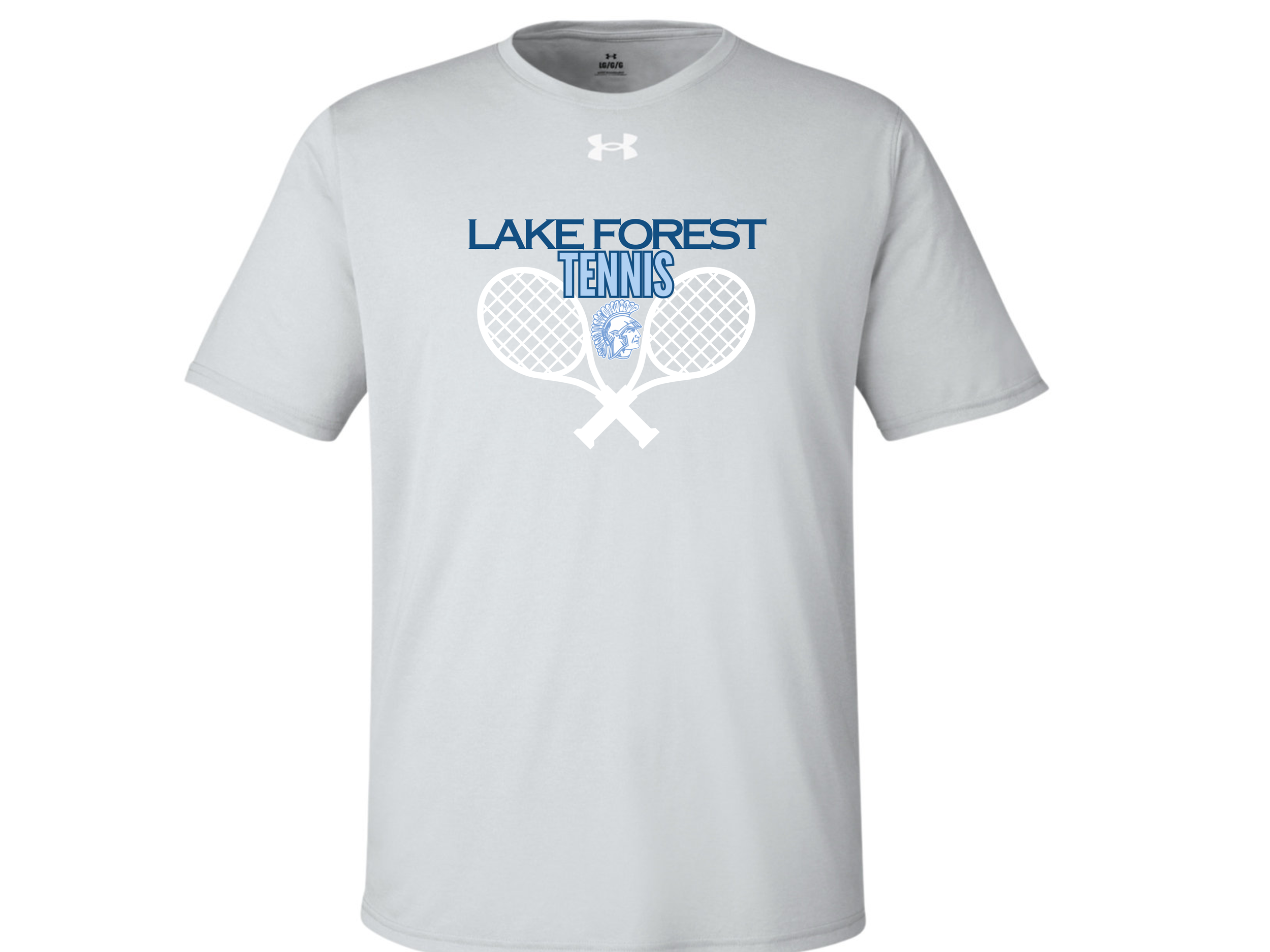 Lake Forest Tennis: LF Racket Under Armour Men's Team Tech T-Shirt