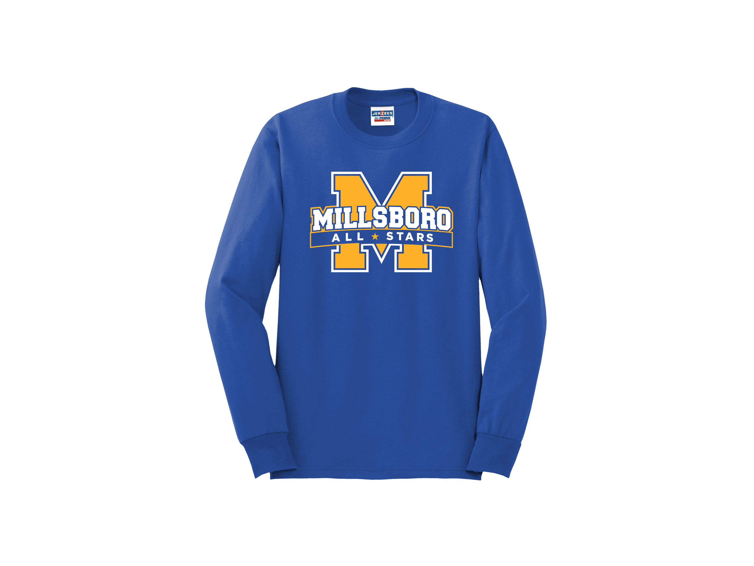 Millsboro All-Stars: Core Cotton Long Sleeve w/ Optional Customization