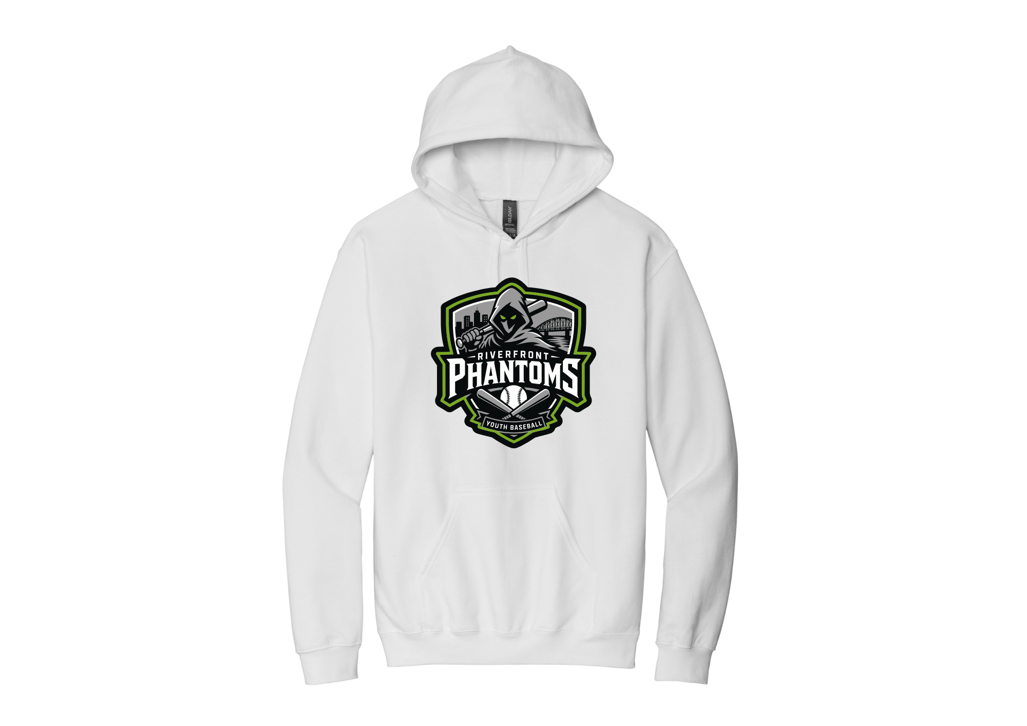 Phantoms: Gildan Softstyle Midweight Pullover Hooded Sweatshirt