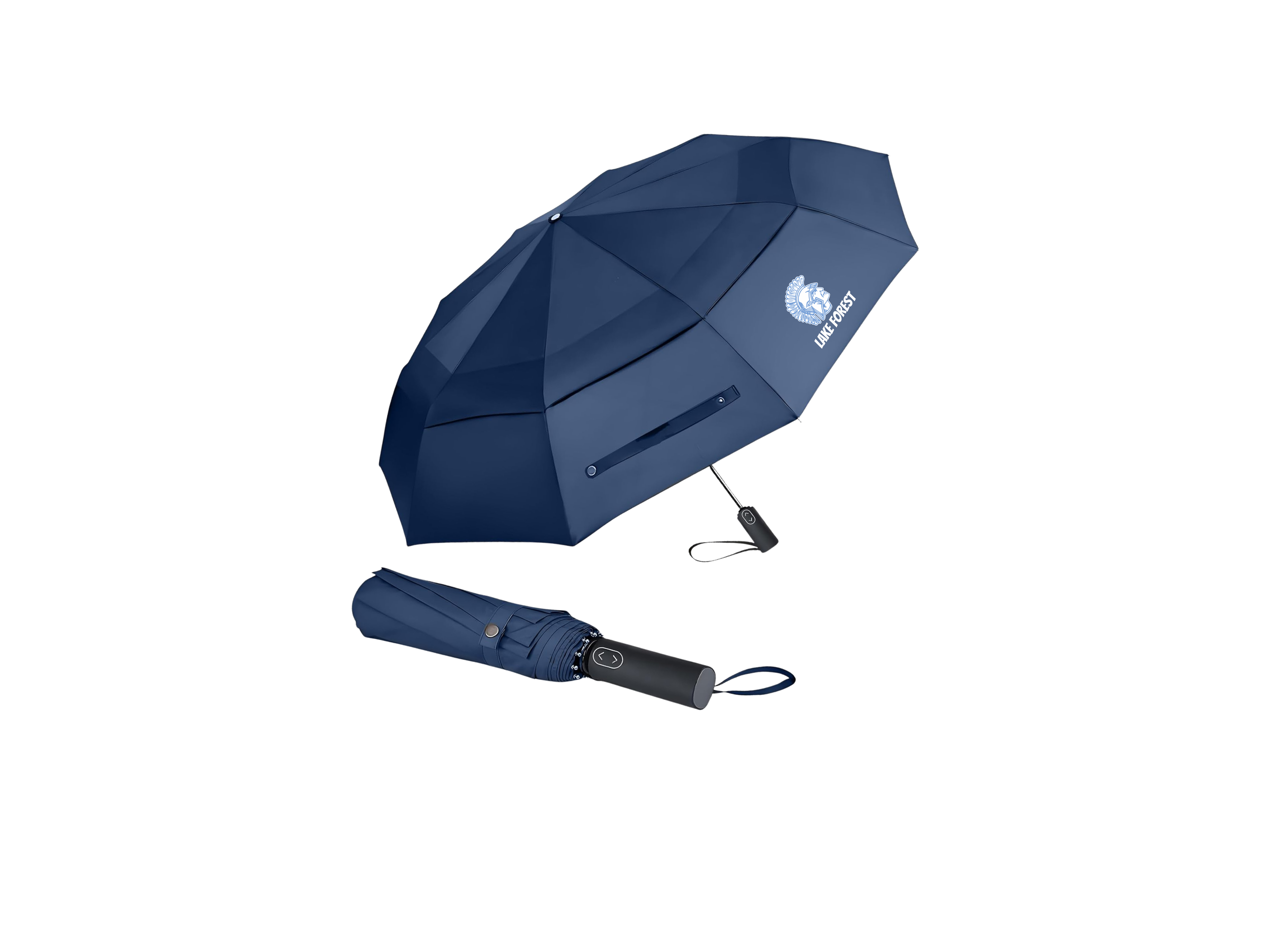 Chipman LF: Spartans LF 62" Large Folding Golf Umbrella, Oversize Double Canopy