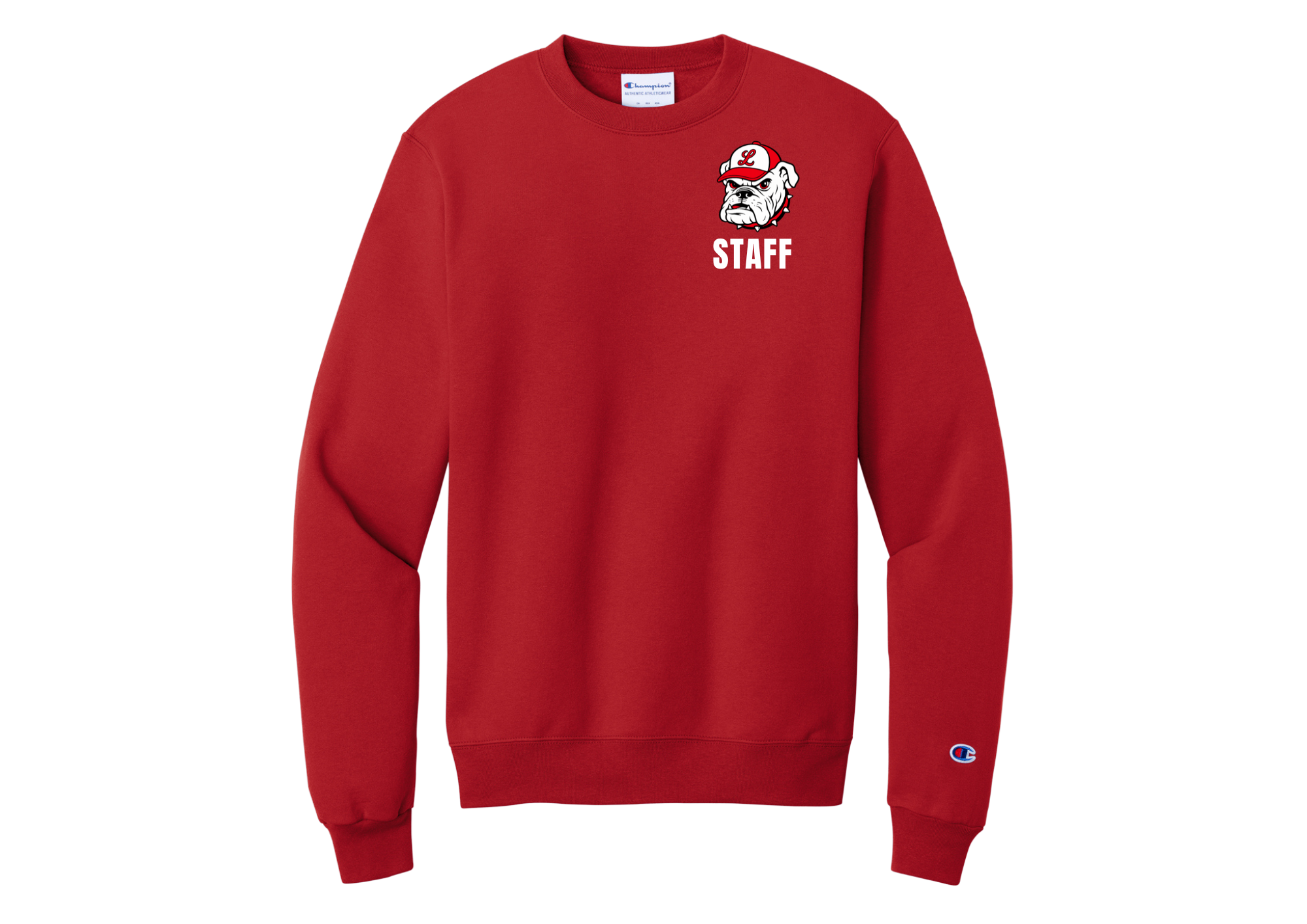Laurel School District: Staff Champion Powerblend Crewneck Sweatshirt