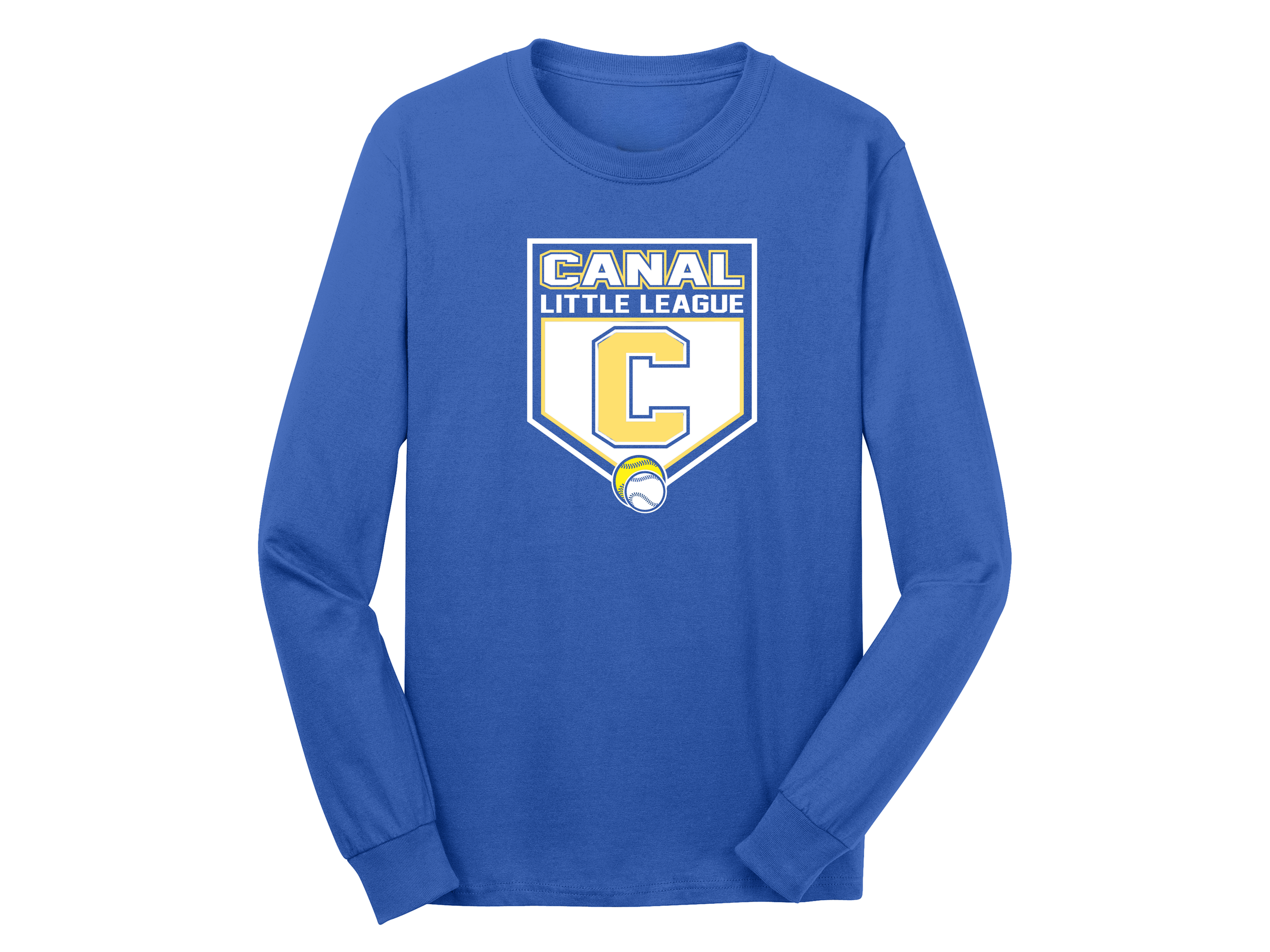 Canal Little League: Gildan Softstyle Long Sleeve T-Shirt Youth & Adult