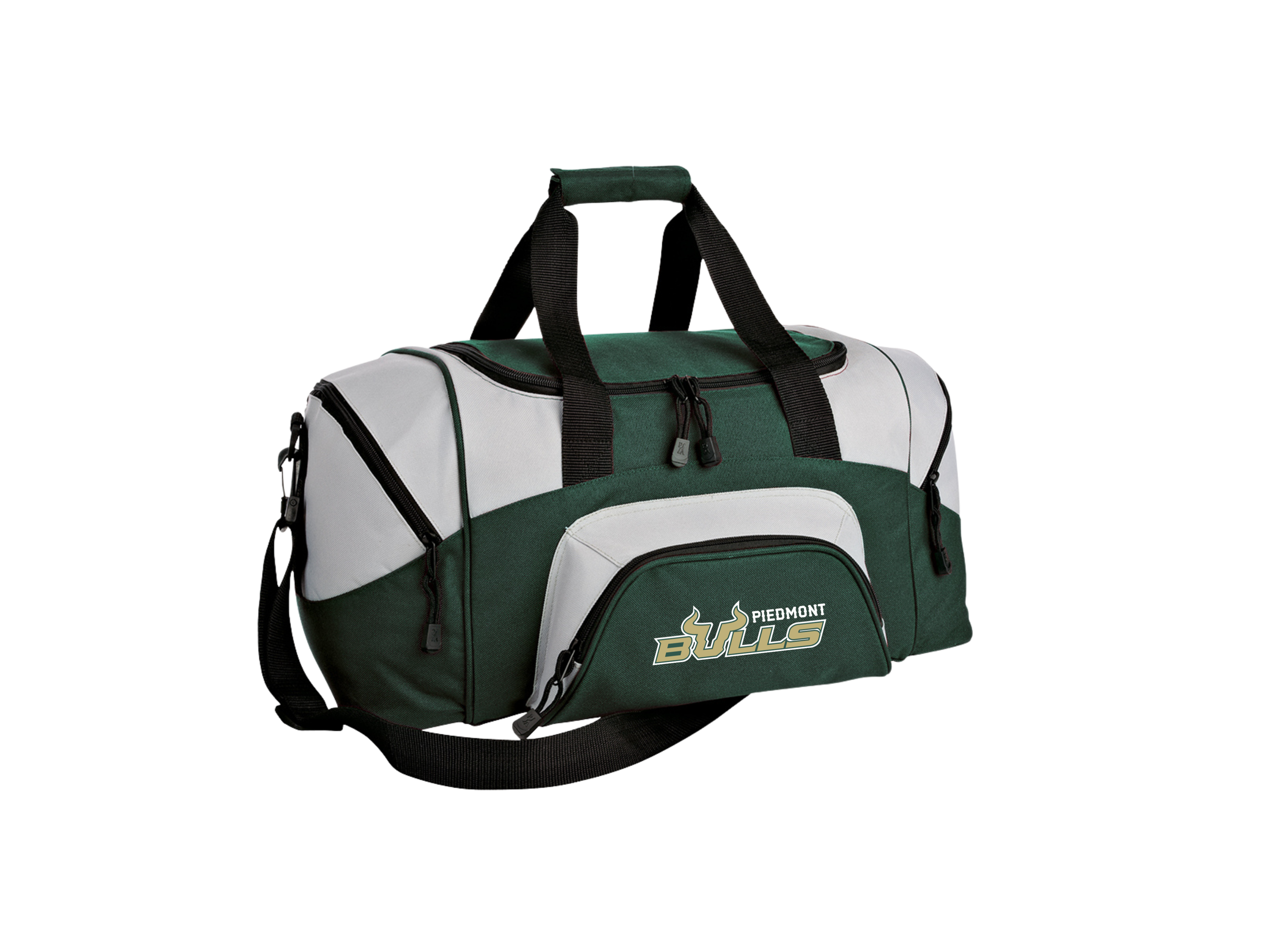 Piedmont 12u: Bulls U Port Authority Small Colorblock Sport Duffel