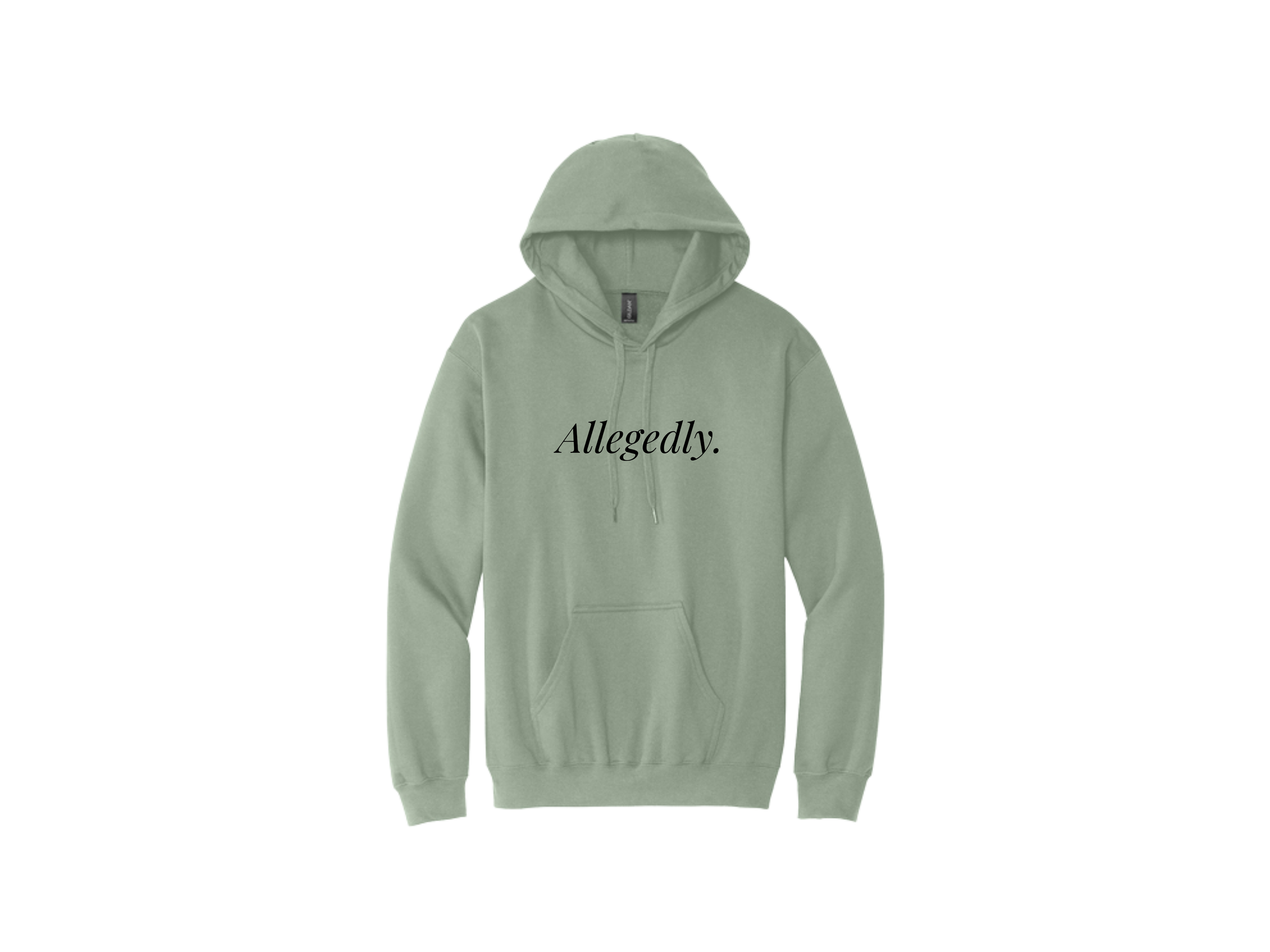 Masood Law: Allegedly Black Softstyle Mid-Weight Hoodie