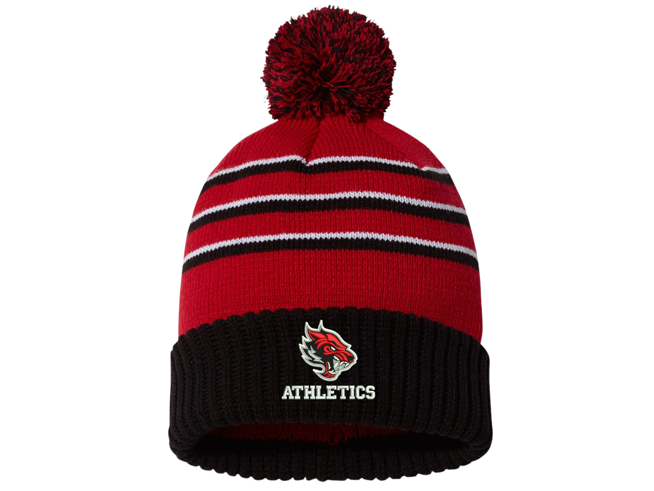 Conrad: Athletics Richardson Pom Cuffed Beanie