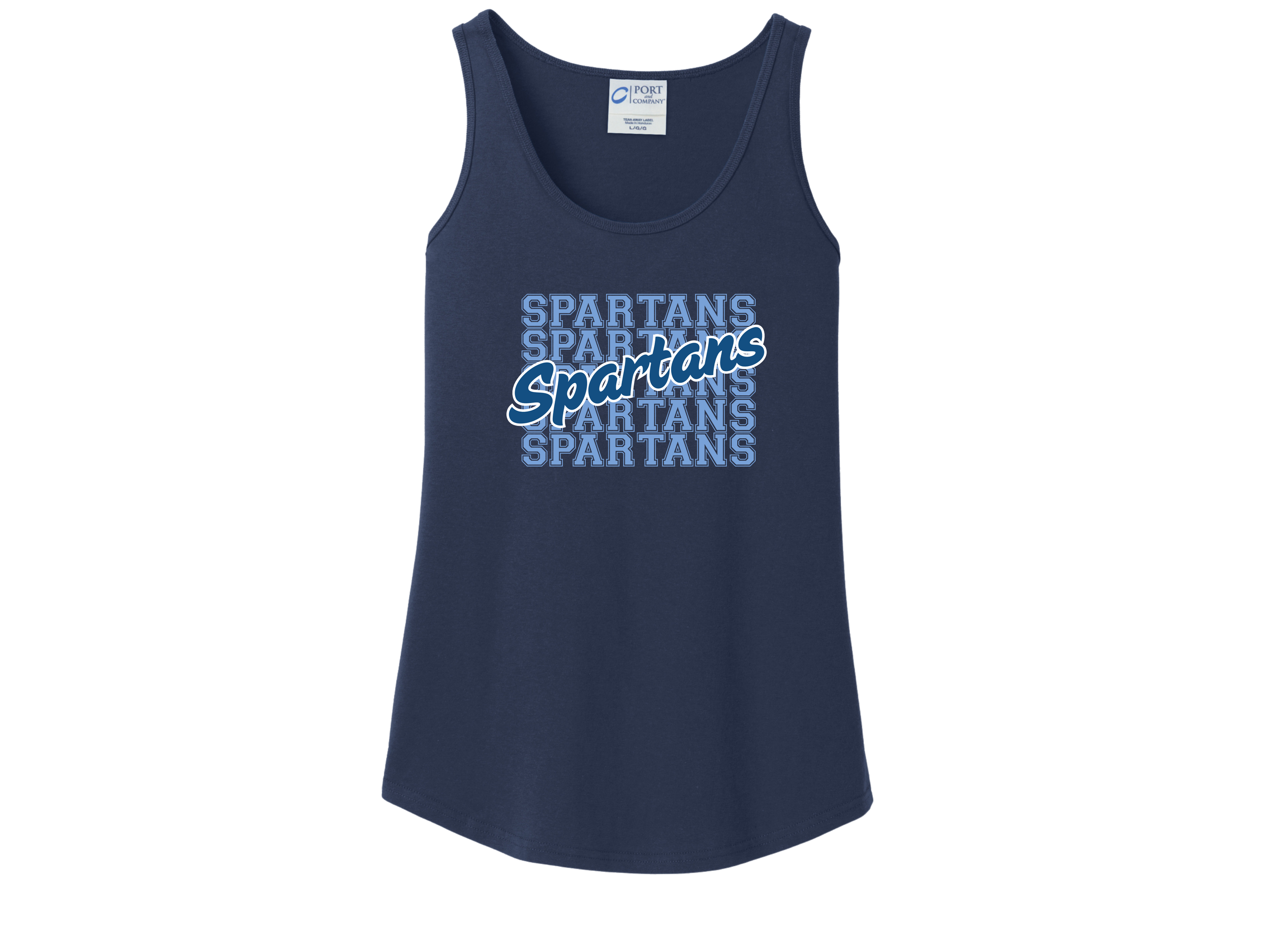 Chipman LF: Spartans Port & Company Women's Core Cotton Tank Top