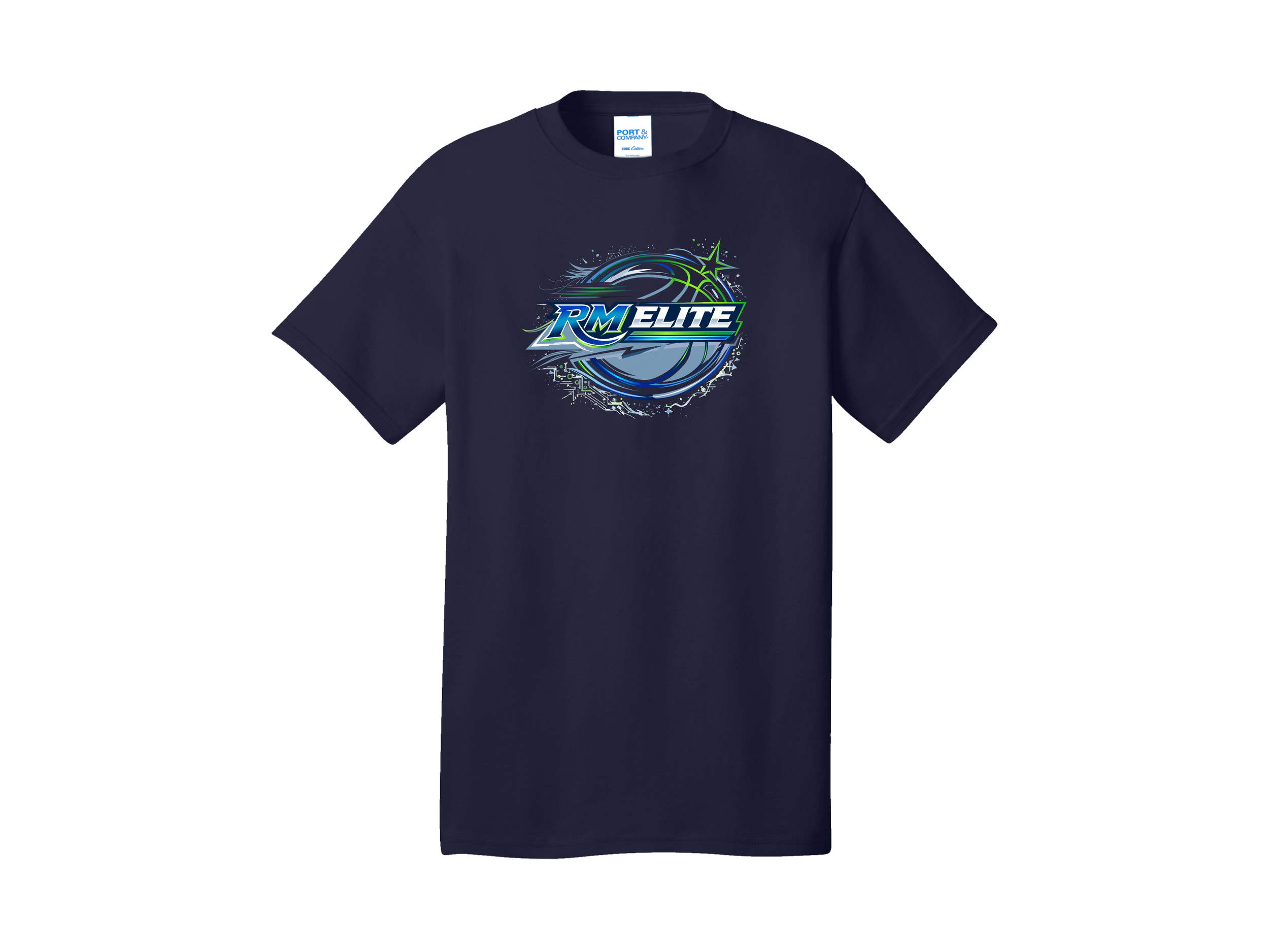 Role Model Elite: Navy Port & Company Core Cotton Tee