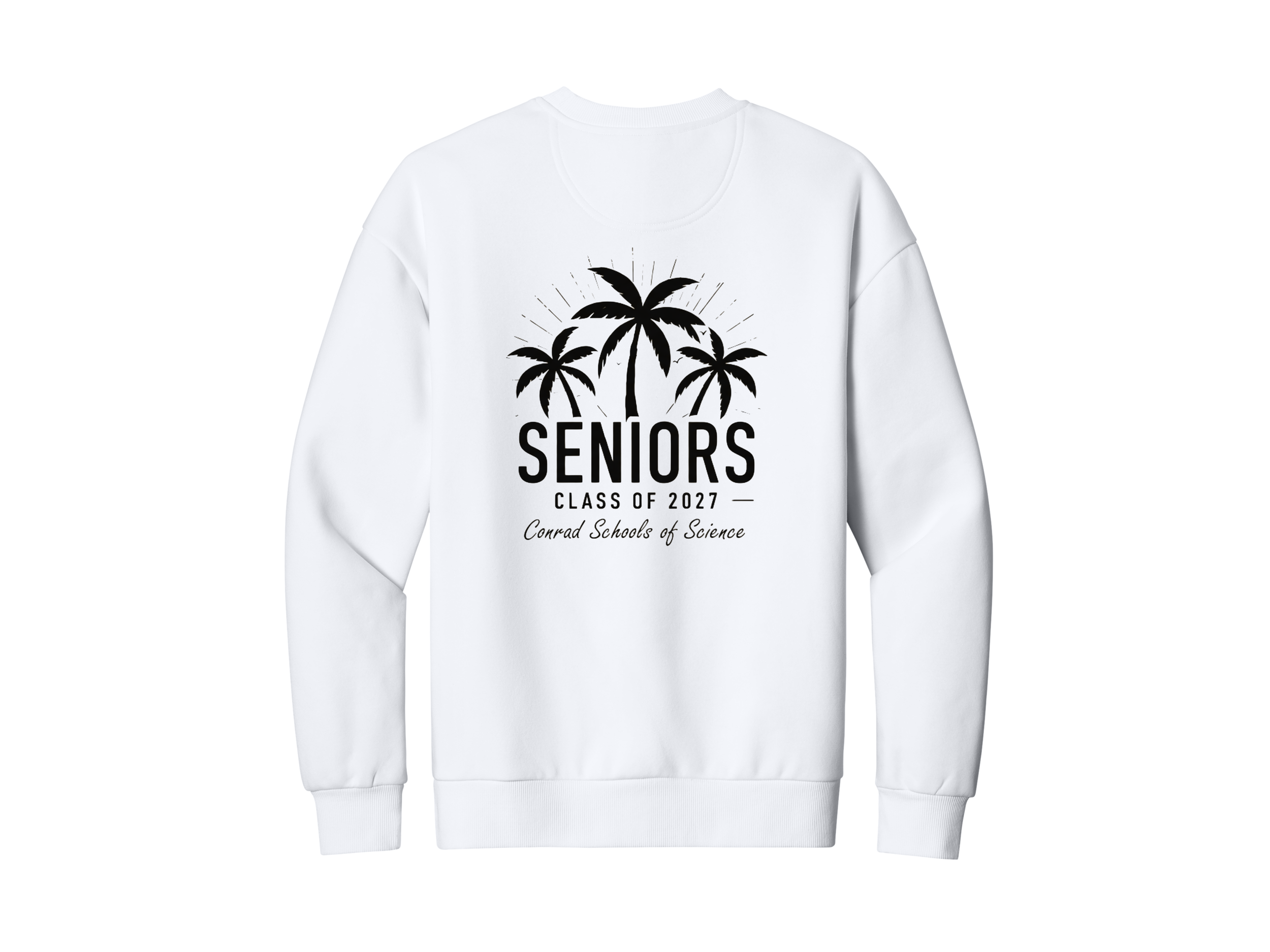 C/O 27 Senior Shop: Palm Seniors Jerzees Ultimate Unisex CVC Ring Spun Crewneck Sweatshirt