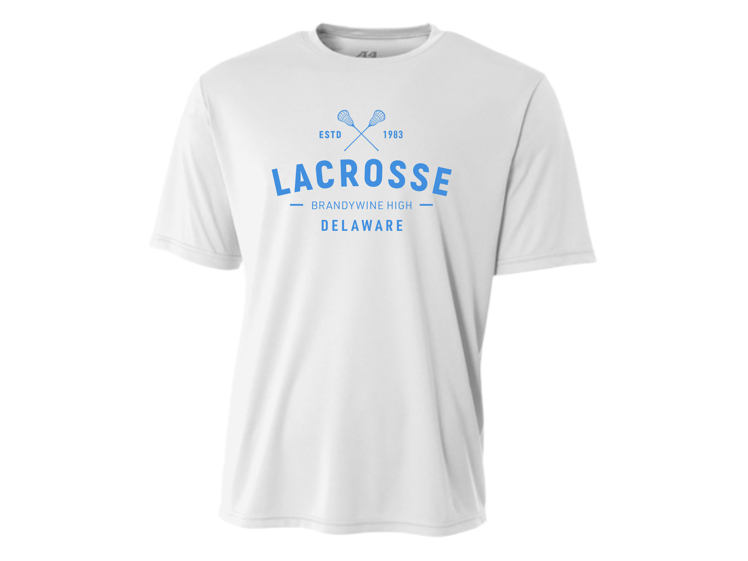 Brandywine HS Lacrosse: Collegiate A4 Sprint Performance Tee w/ Optional Customization