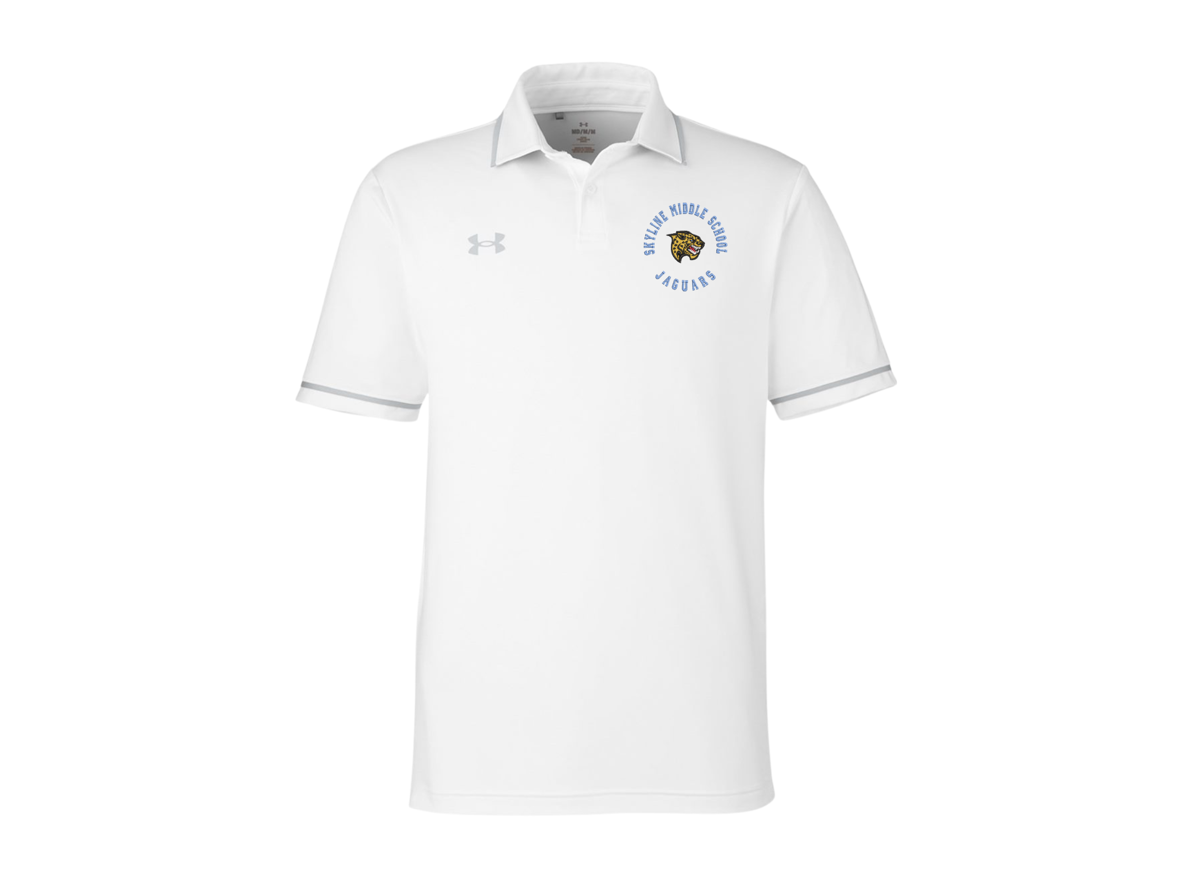 Skyline MS: Skyline Middle Under Armor Men's & Women's Tipped Teams Performance Polo