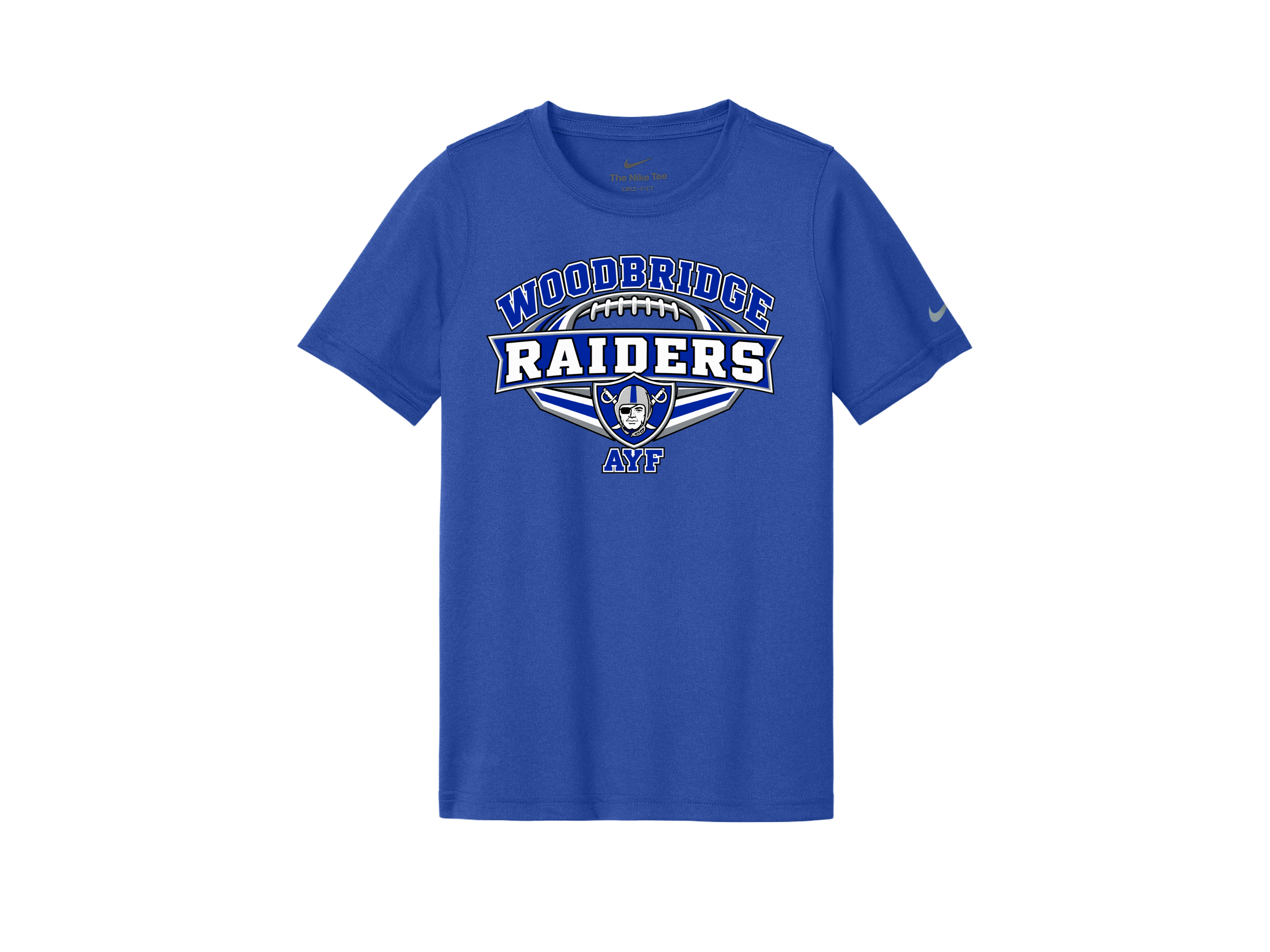 Woodbridge AYF: Raiders Nike Dri-FIT Cotton/Poly Tee