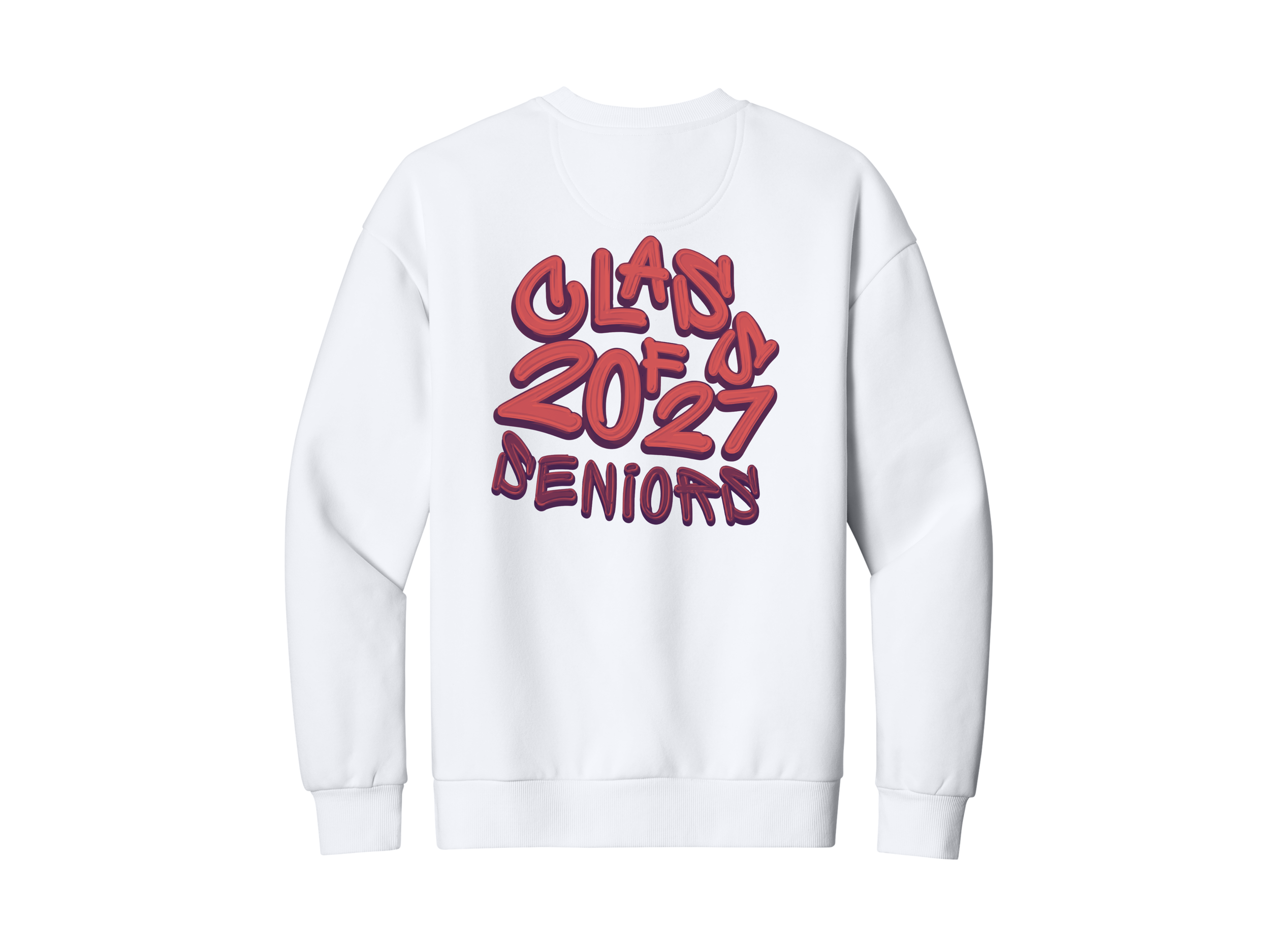 C/O 27 Senior Shop: Senior Stars Jerzees Ultimate Unisex CVC Ring Spun Crewneck Sweatshirt (Copy)