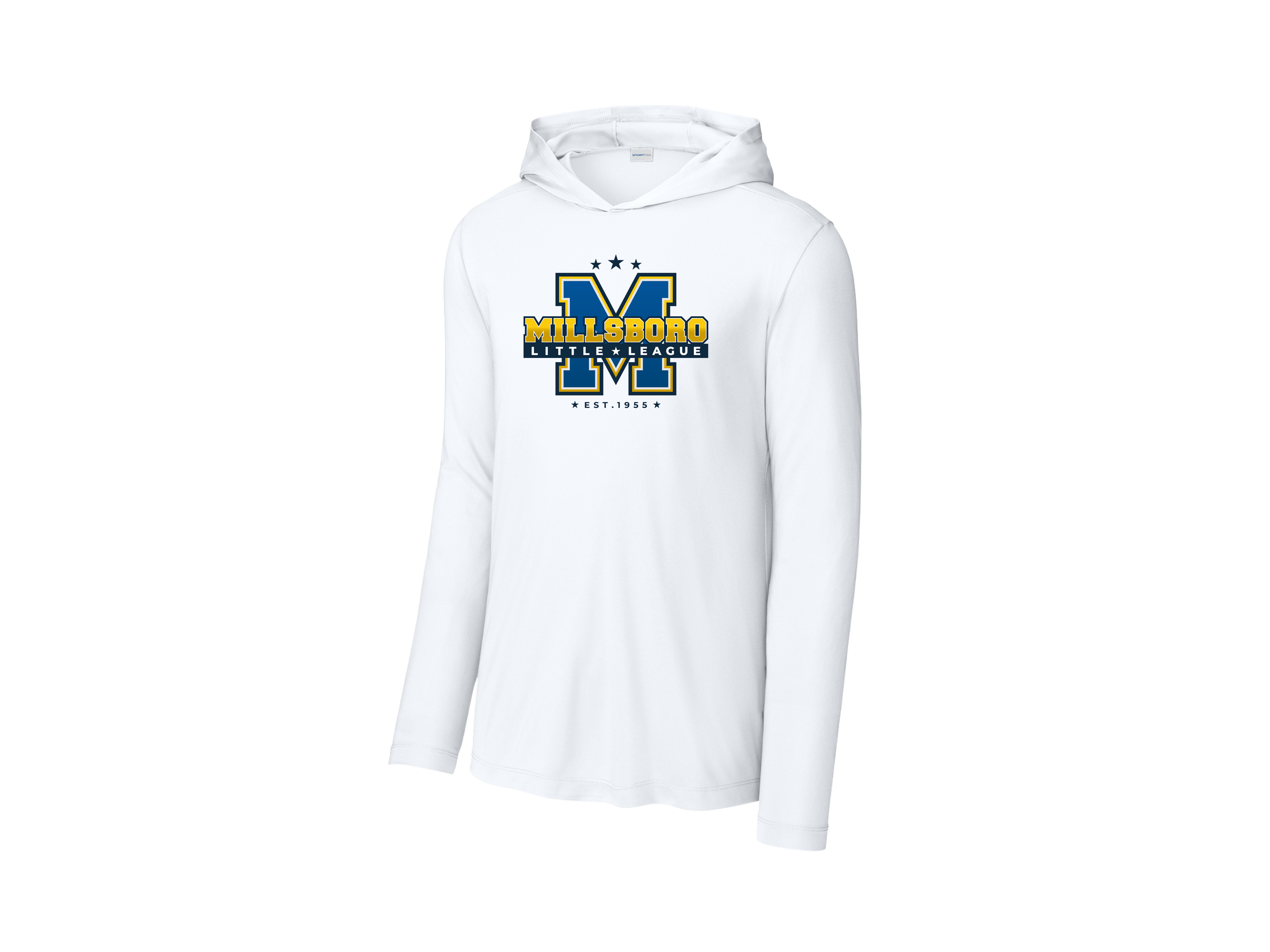 Millsboro All-Stars: Sport-Tek Posi-UV Pro Long Sleeve Hoodie