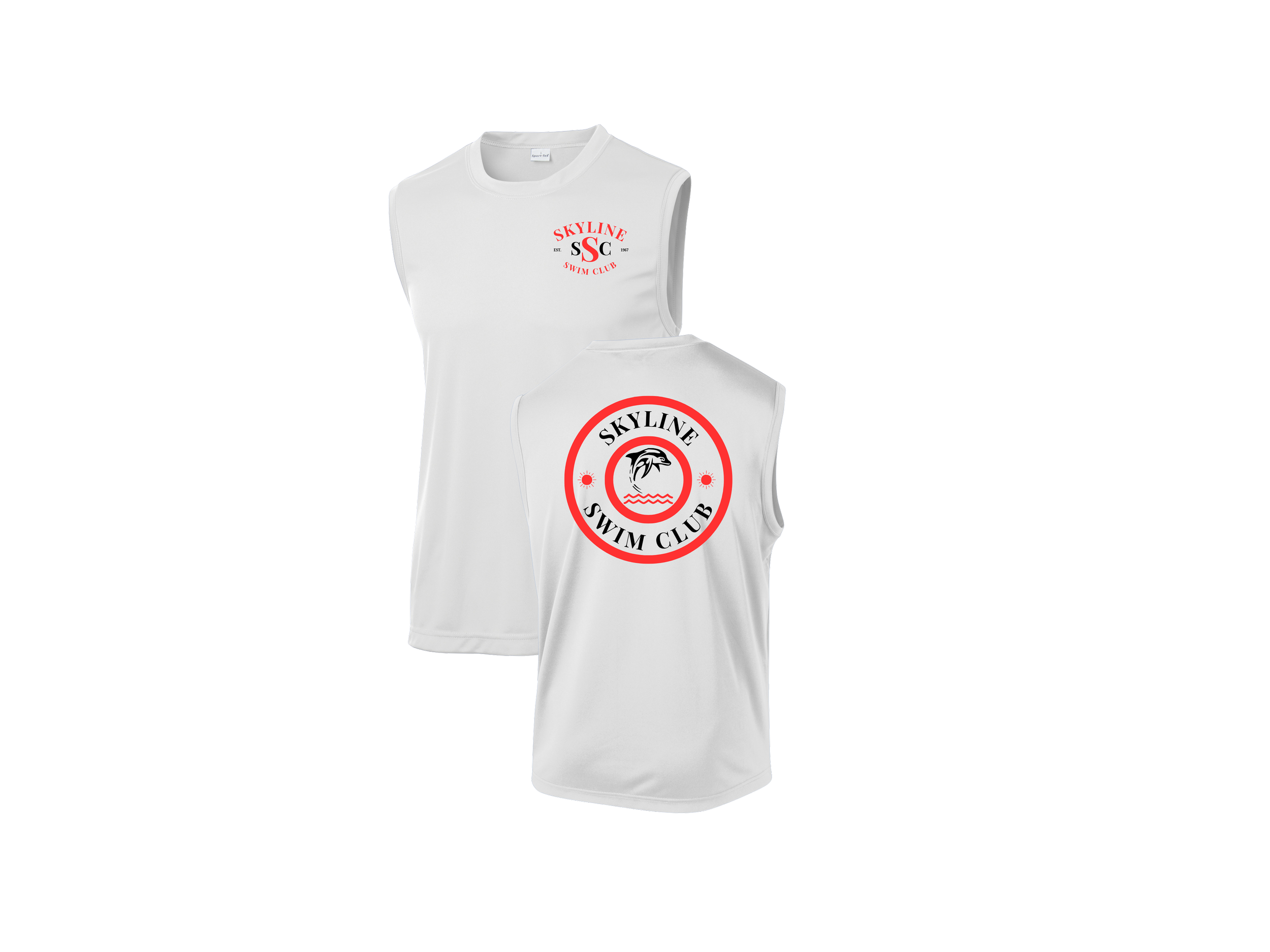 Skyline Swim Club: SSC Sport-Tek Sleeveless PosiCharge Competitor Tee
