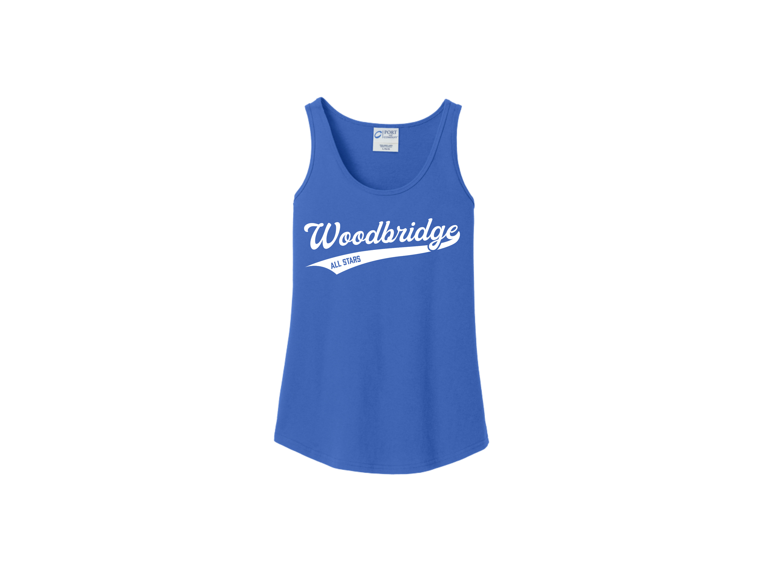 Woodbridge All-Stars: WLL Women's Core Cotton Tank Top w/ Optional Customization