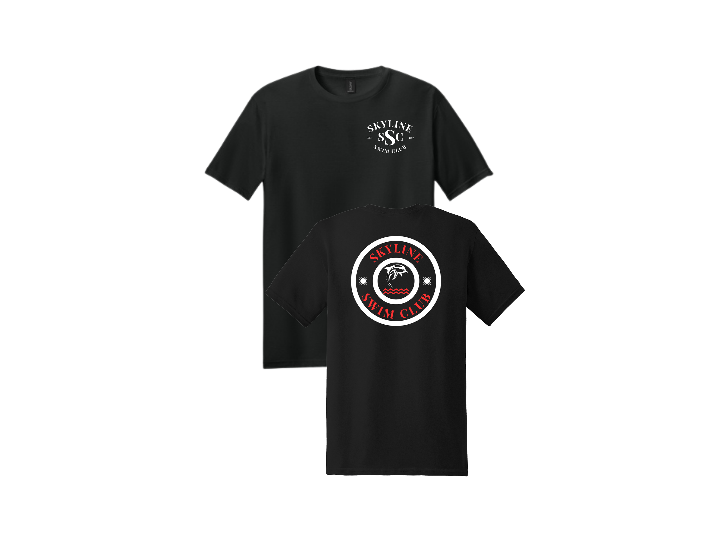 Skyline Swim Club: SSC Softstyle T-shirt
