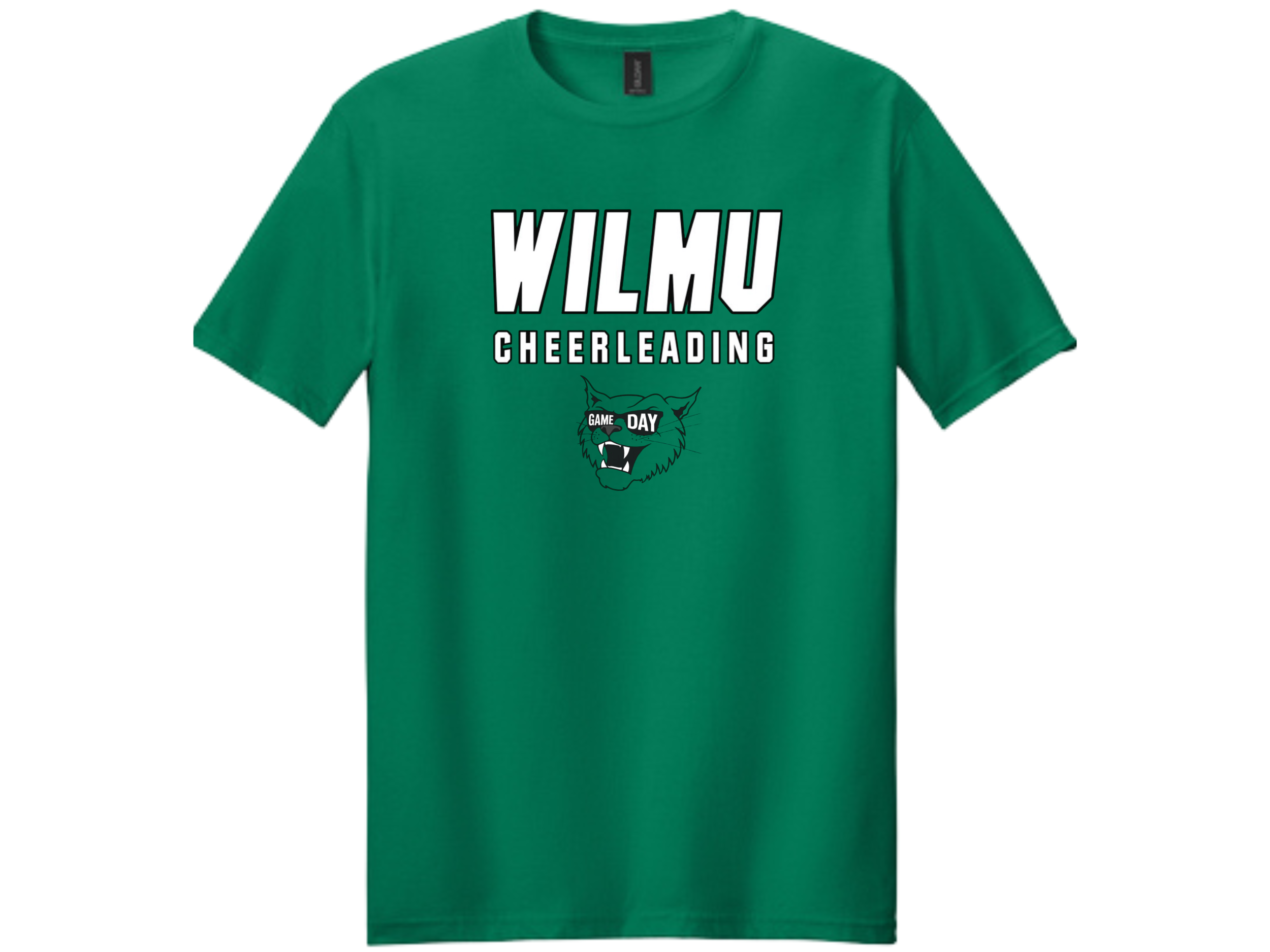 WilmU Cheer: Game Day Gildan Softstyle T-Shirt