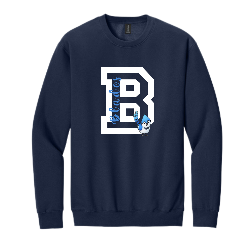 Blades: Blades B Gildan Softstyle Crewneck Sweatshirt