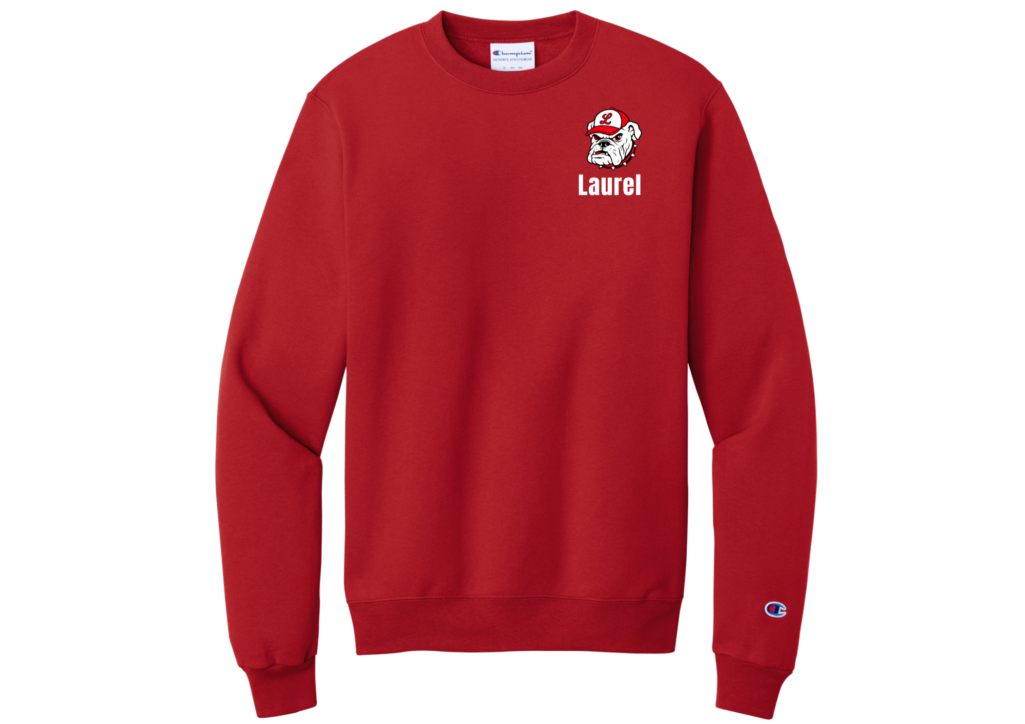 Laurel School District: Laurel Champion Powerblend Crewneck Sweatshirt