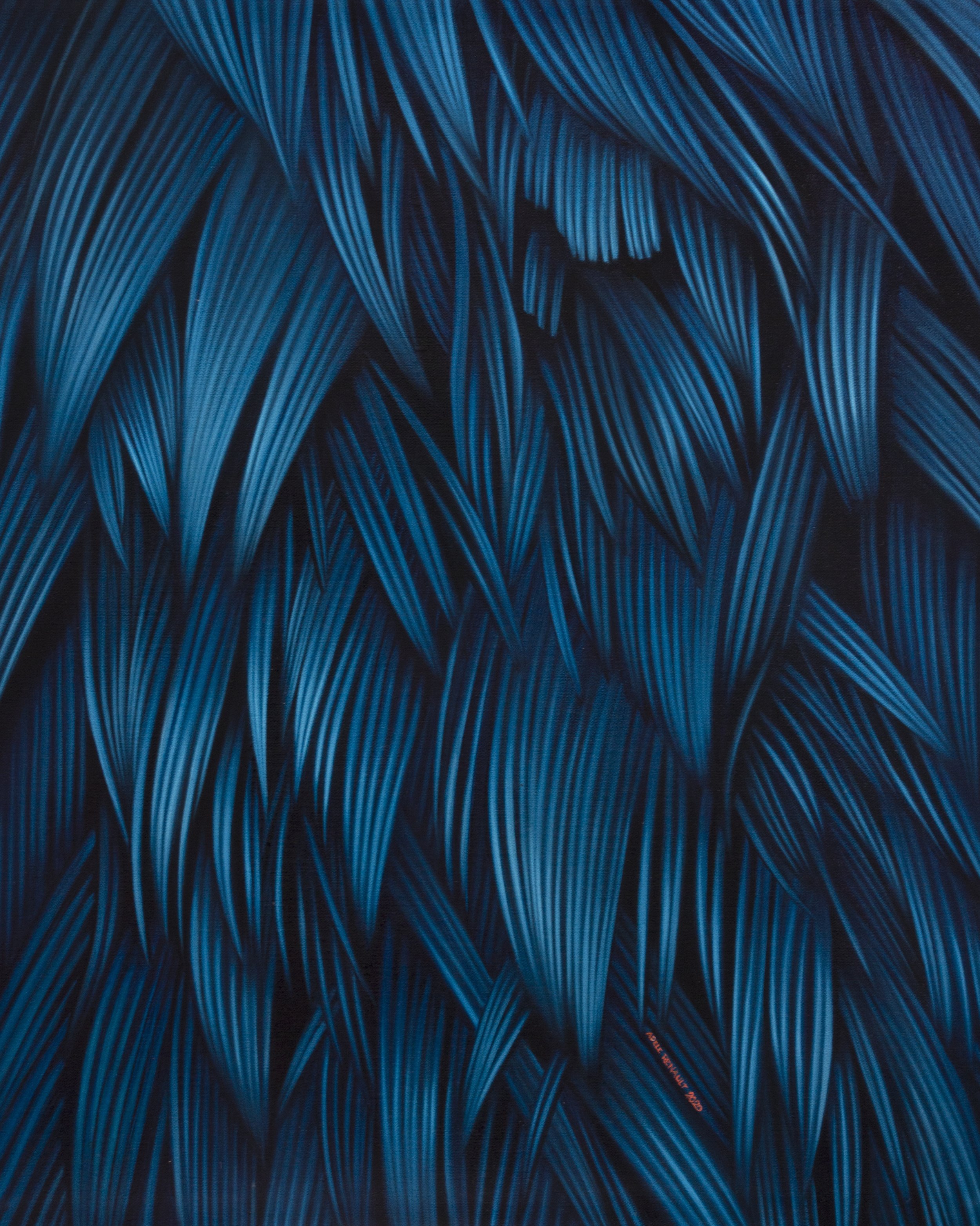 Gutter Paradise Blue-study 40x50cm oil on linen 2020.jpg