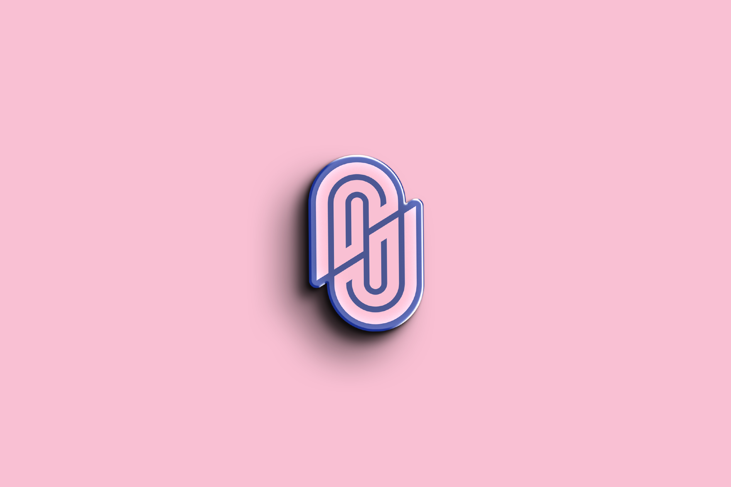 Law Offices enamel pin mockup