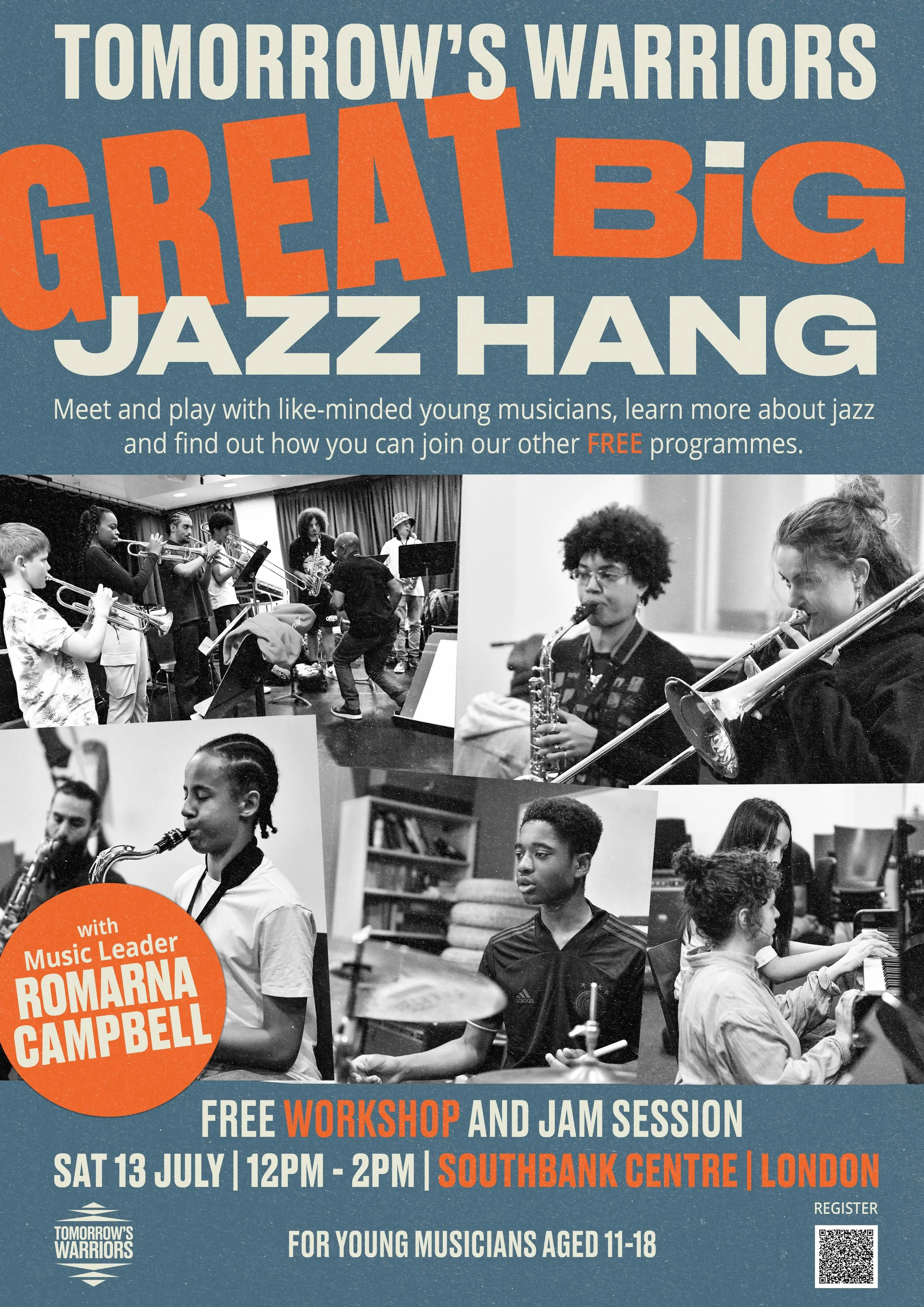 WORKSHOP: Tomorrow's Warriors Great Big Jazz Hang