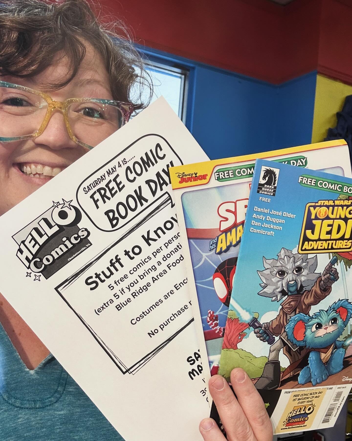 Attention teachers &amp; librarians who signed up for Free Comic Book Day classroom bundles! Your books are in and ready for pickup at our Uptown location. (Don&rsquo;t worry we&rsquo;re calling and emailing too!) we&rsquo;ve got a poster and informa