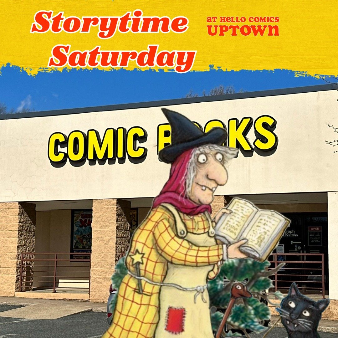 Kate's reading aloud some of her favorite stories this weekend at Saturday Storytime. 11:20am, Uptown shop!