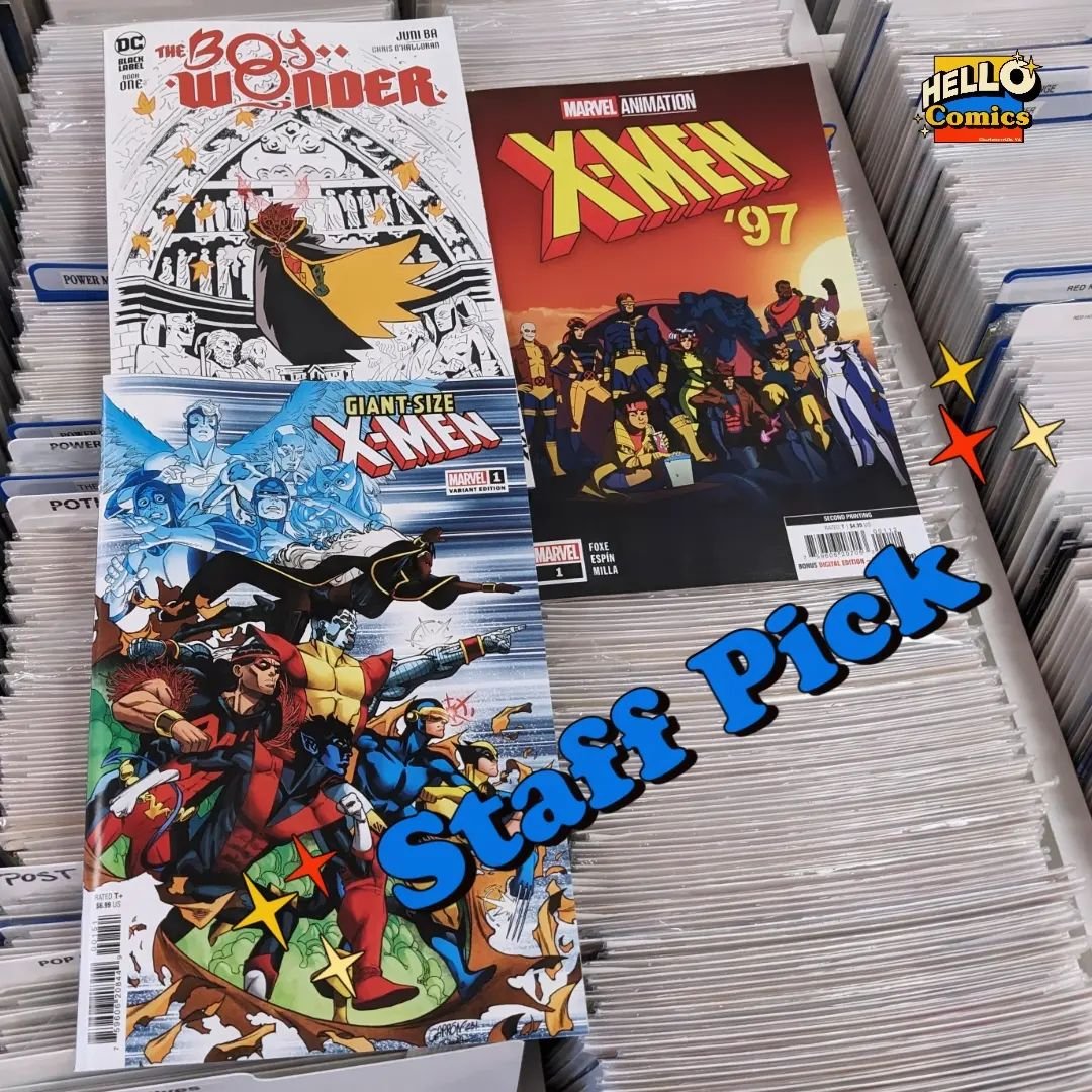 New Comic Wednesday! We've got too many awesome new books!
