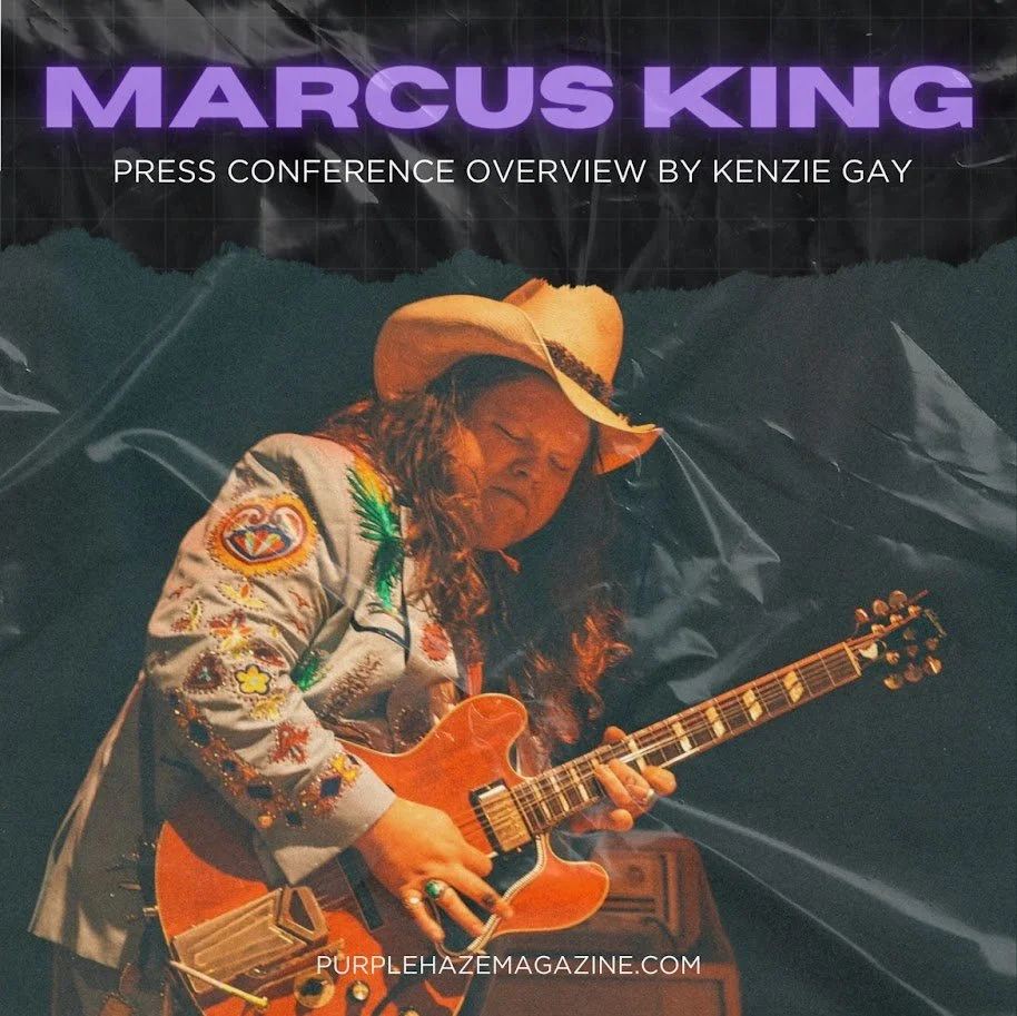 MARCUS KING - PRESS CONFERENCE 2024