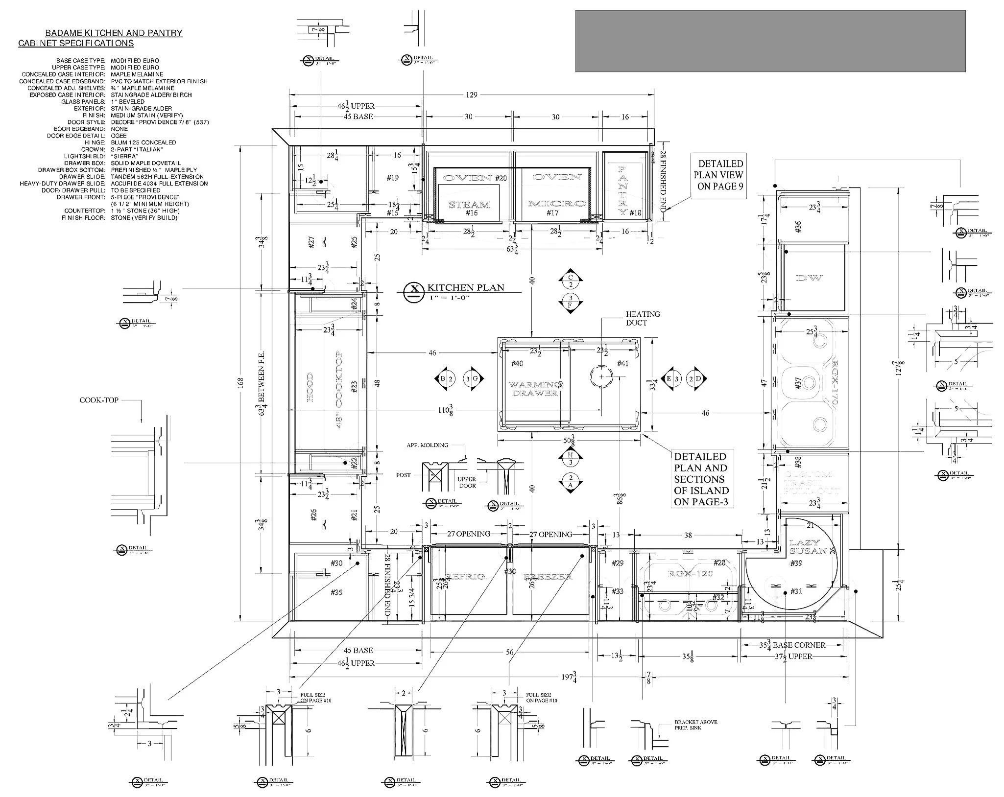 Interiors & Custom Cabinetry — Project Perfect